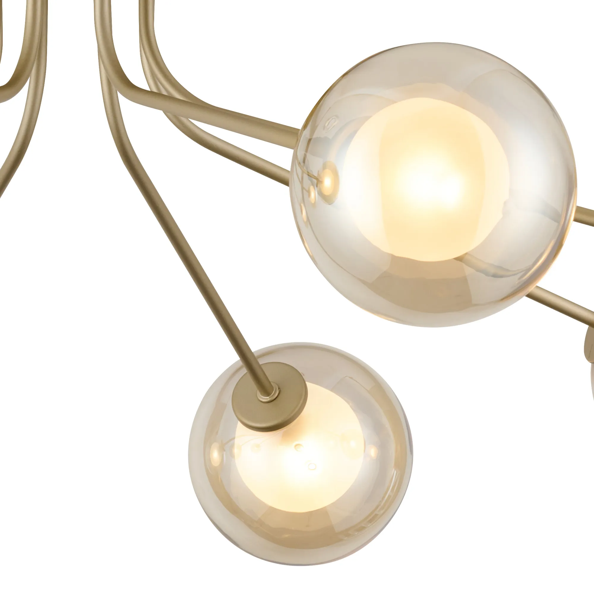 Caledon Semi Flush Light, 8 Light - Various Finishes - Image 35