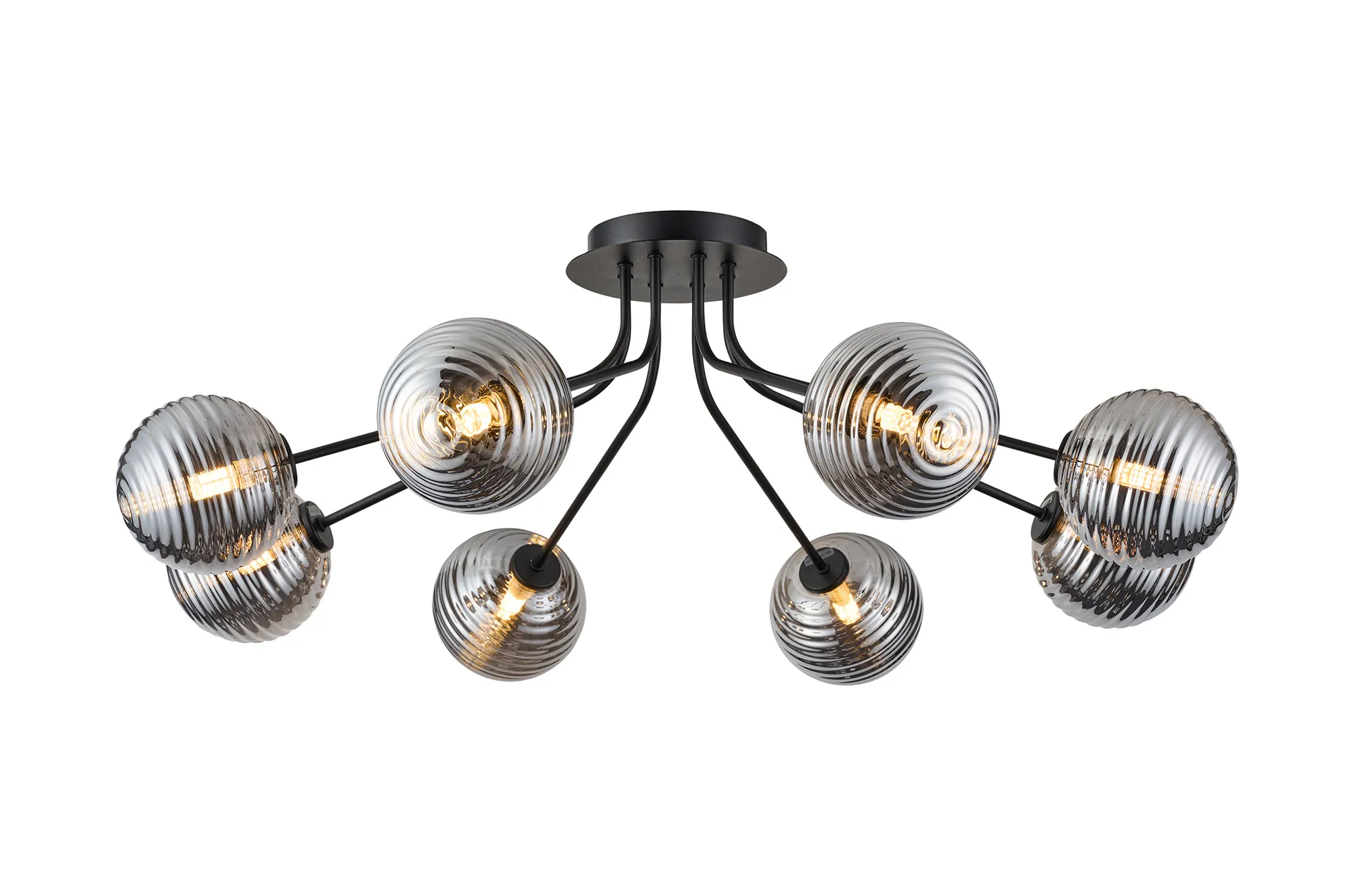 Caledon Semi Flush Light, 8 Light - Various Finishes - Image 8
