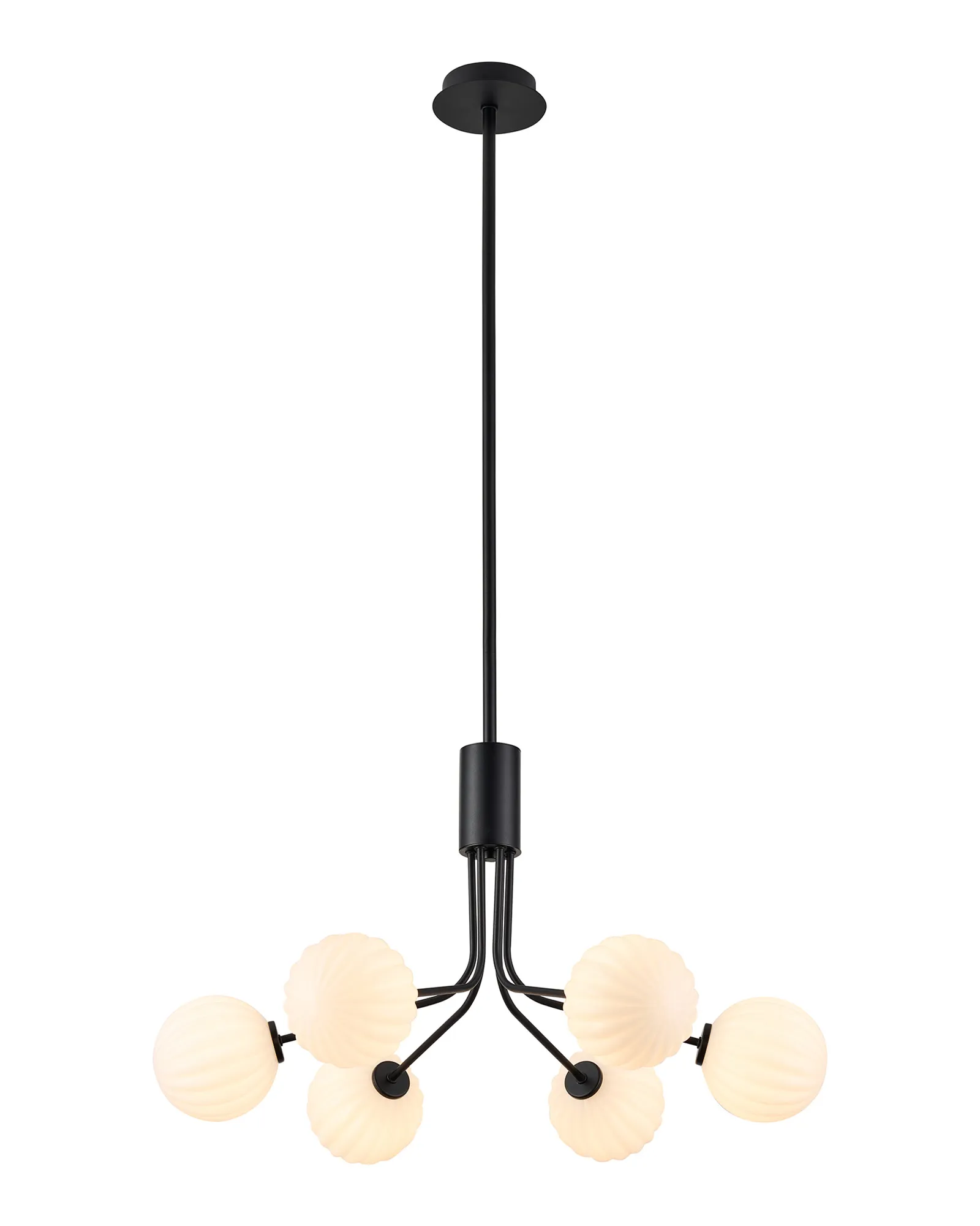 Caledon Fixed Pendant, 6 Light - Various Finishes - Image 11