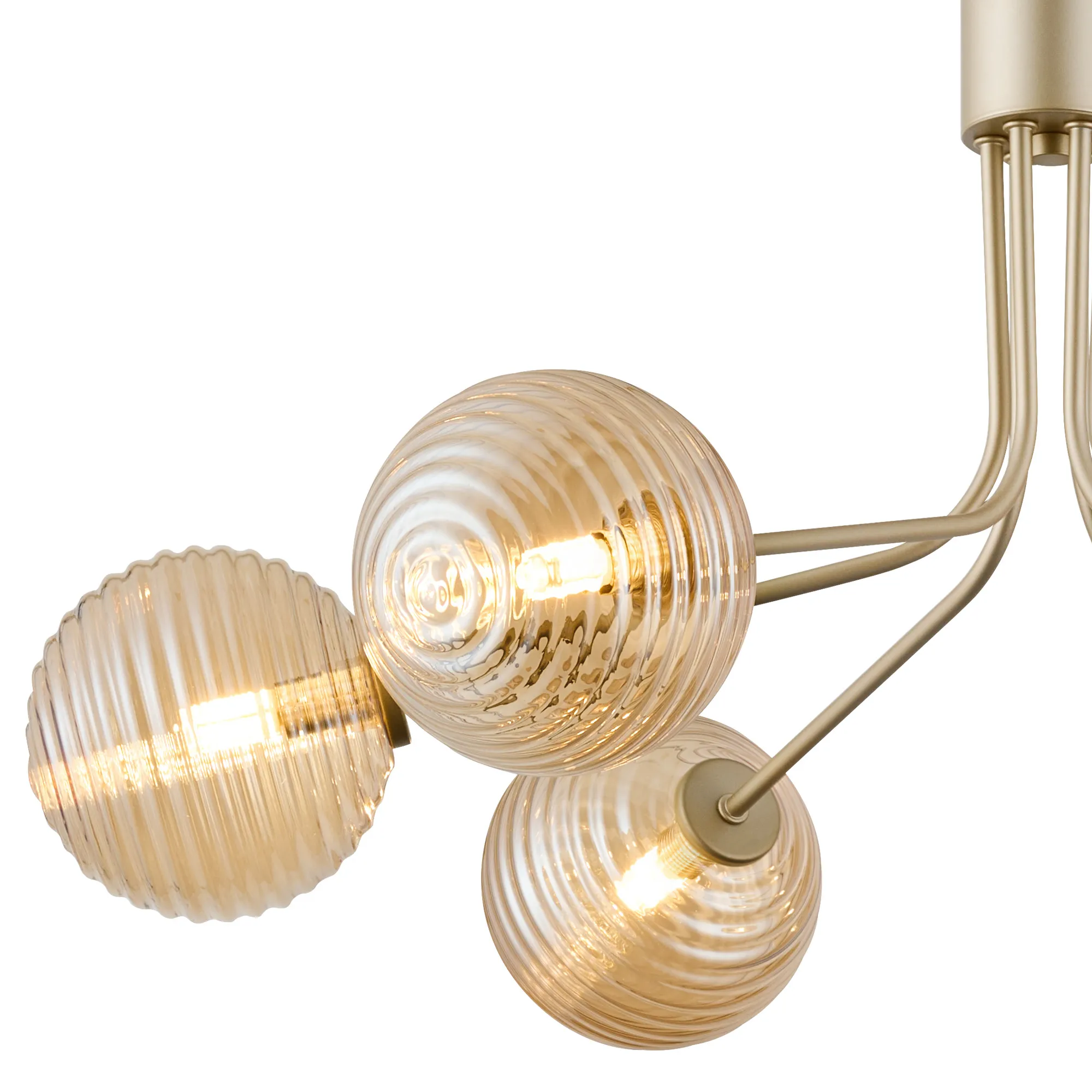 Caledon Fixed Pendant, 6 Light - Various Finishes - Image 19