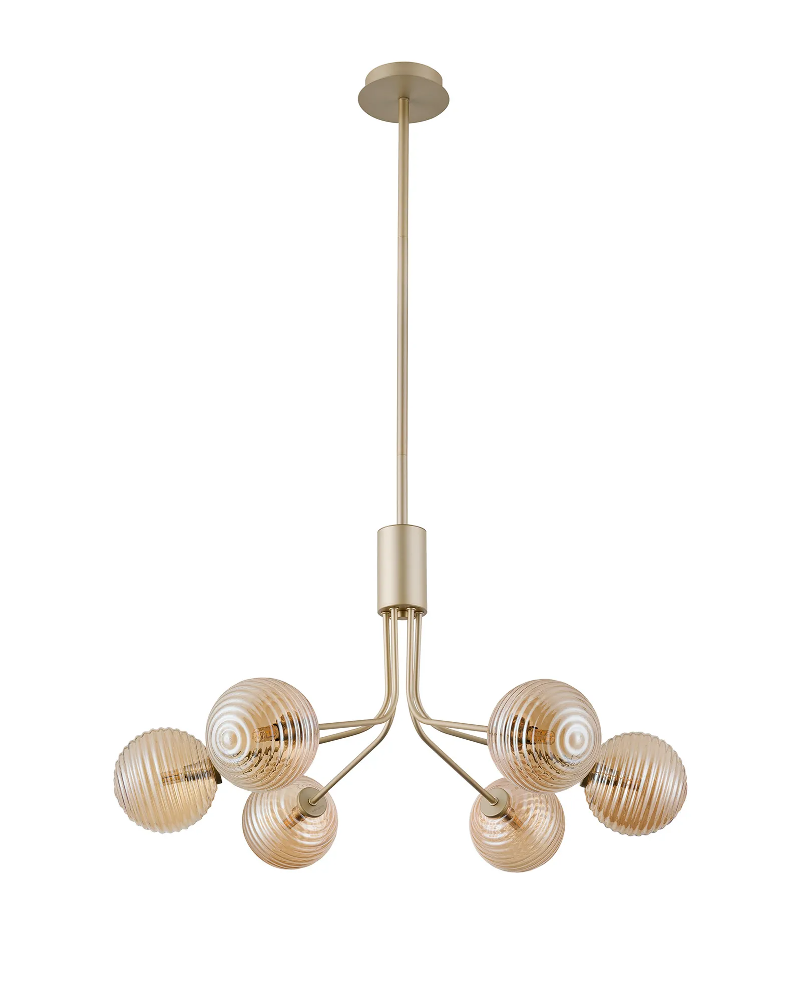 Caledon Fixed Pendant, 6 Light - Various Finishes - Image 2