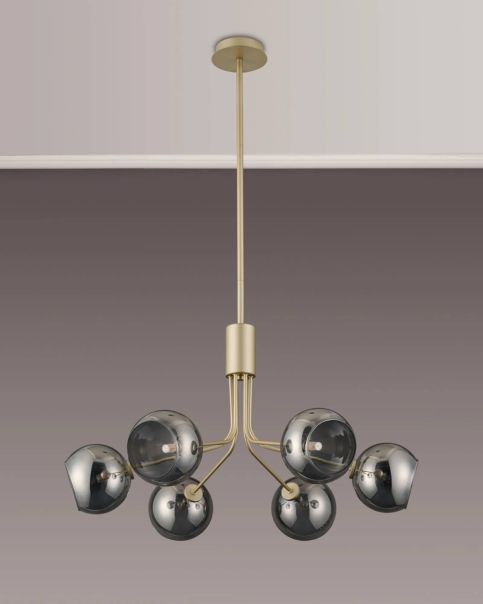 Caledon Fixed Pendant, 6 Light - Various Finishes - Image 21