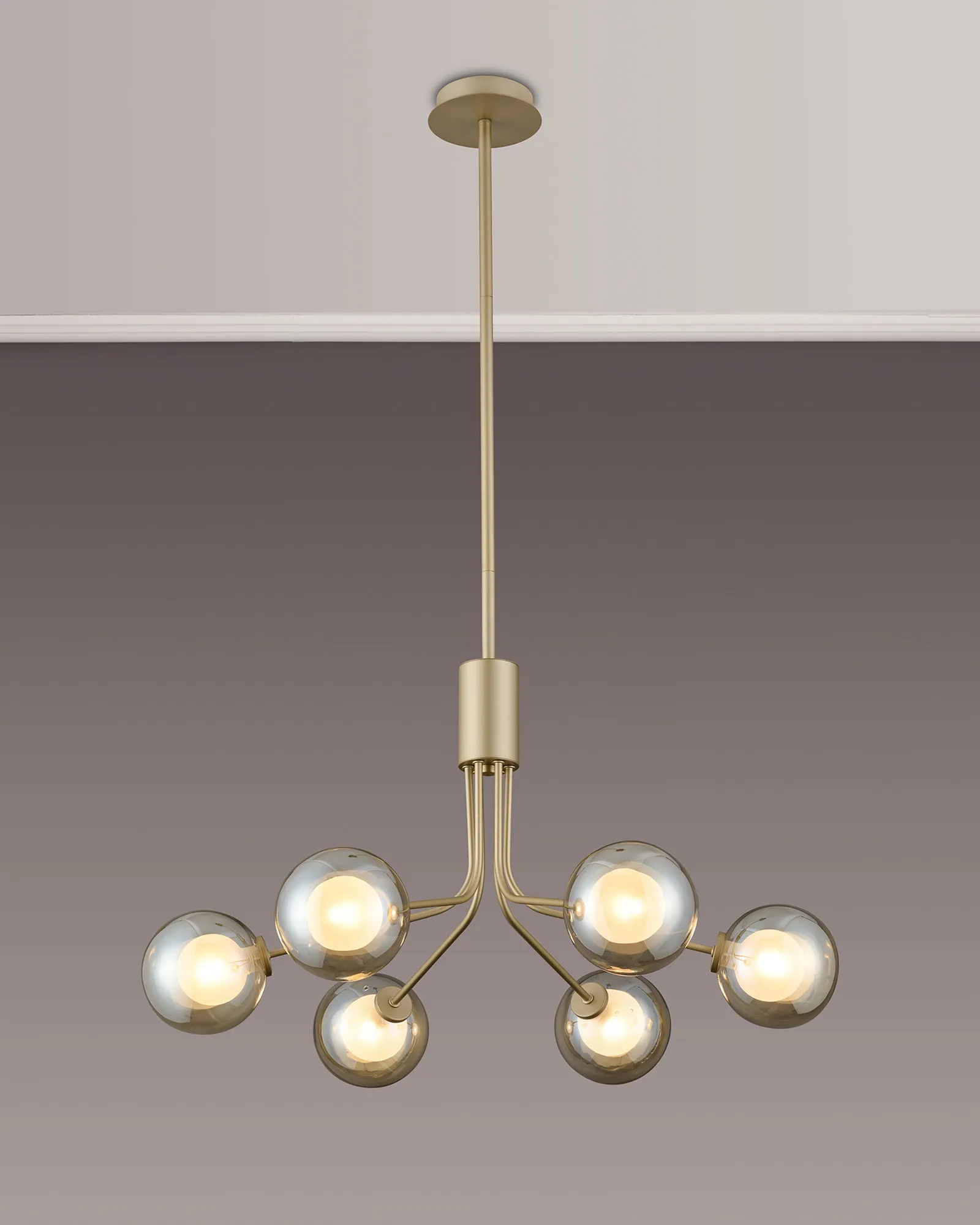 Caledon Fixed Pendant, 6 Light - Various Finishes - Image 22