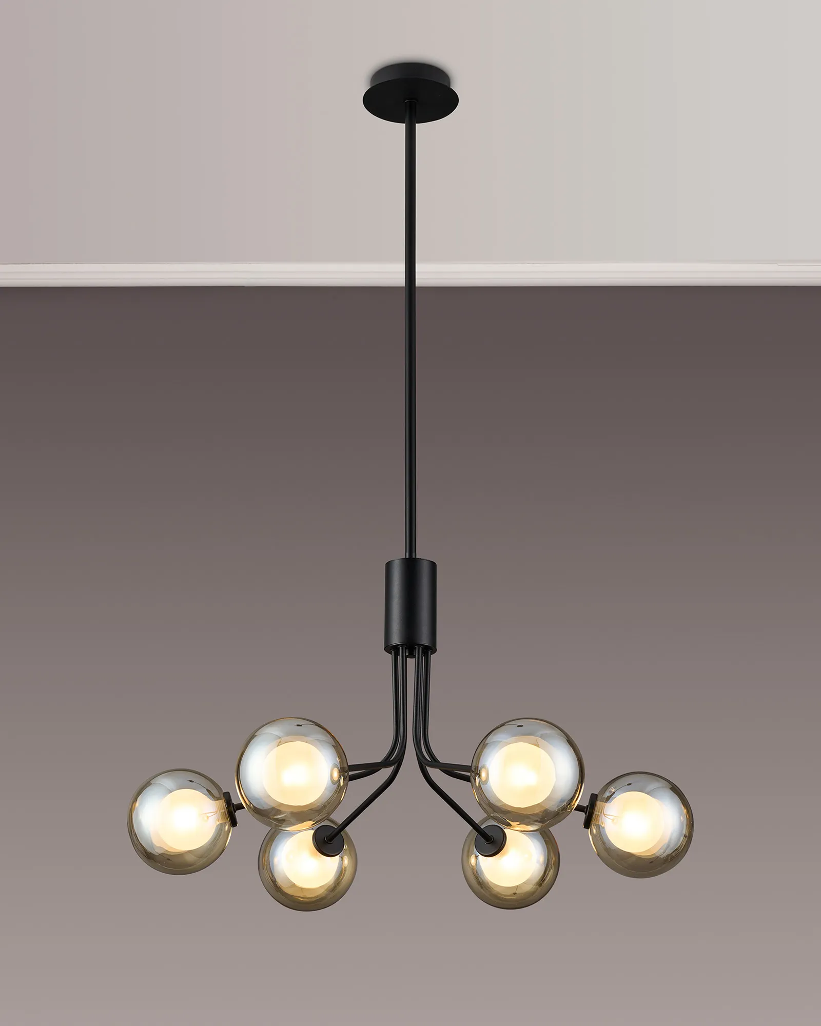 Caledon Fixed Pendant, 6 Light - Various Finishes - Image 29