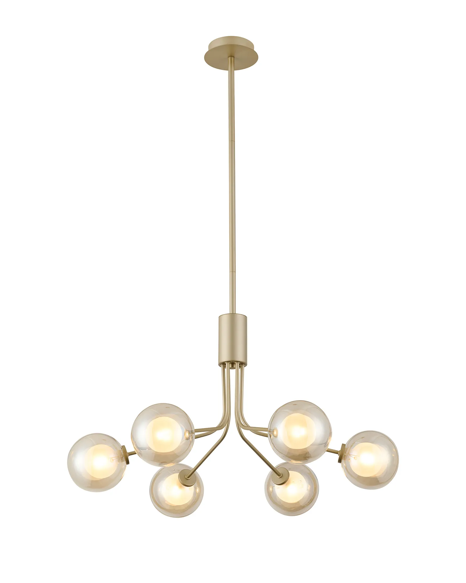 Caledon Fixed Pendant, 6 Light - Various Finishes - Image 4