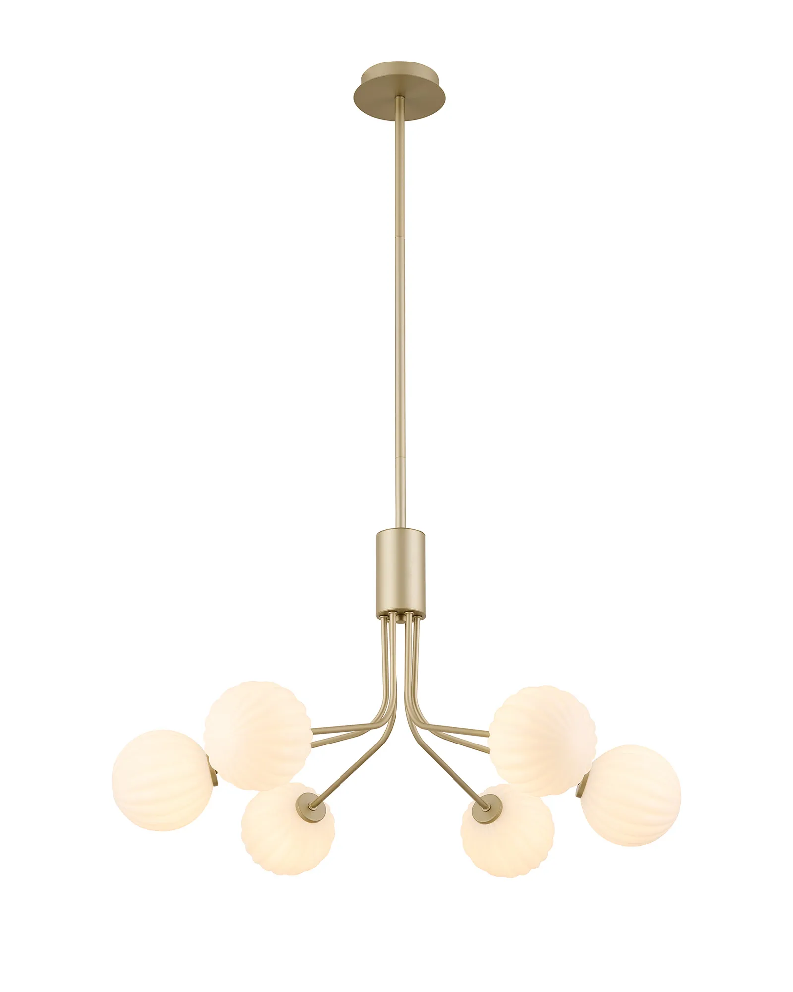 Caledon Fixed Pendant, 6 Light - Various Finishes - Image 5