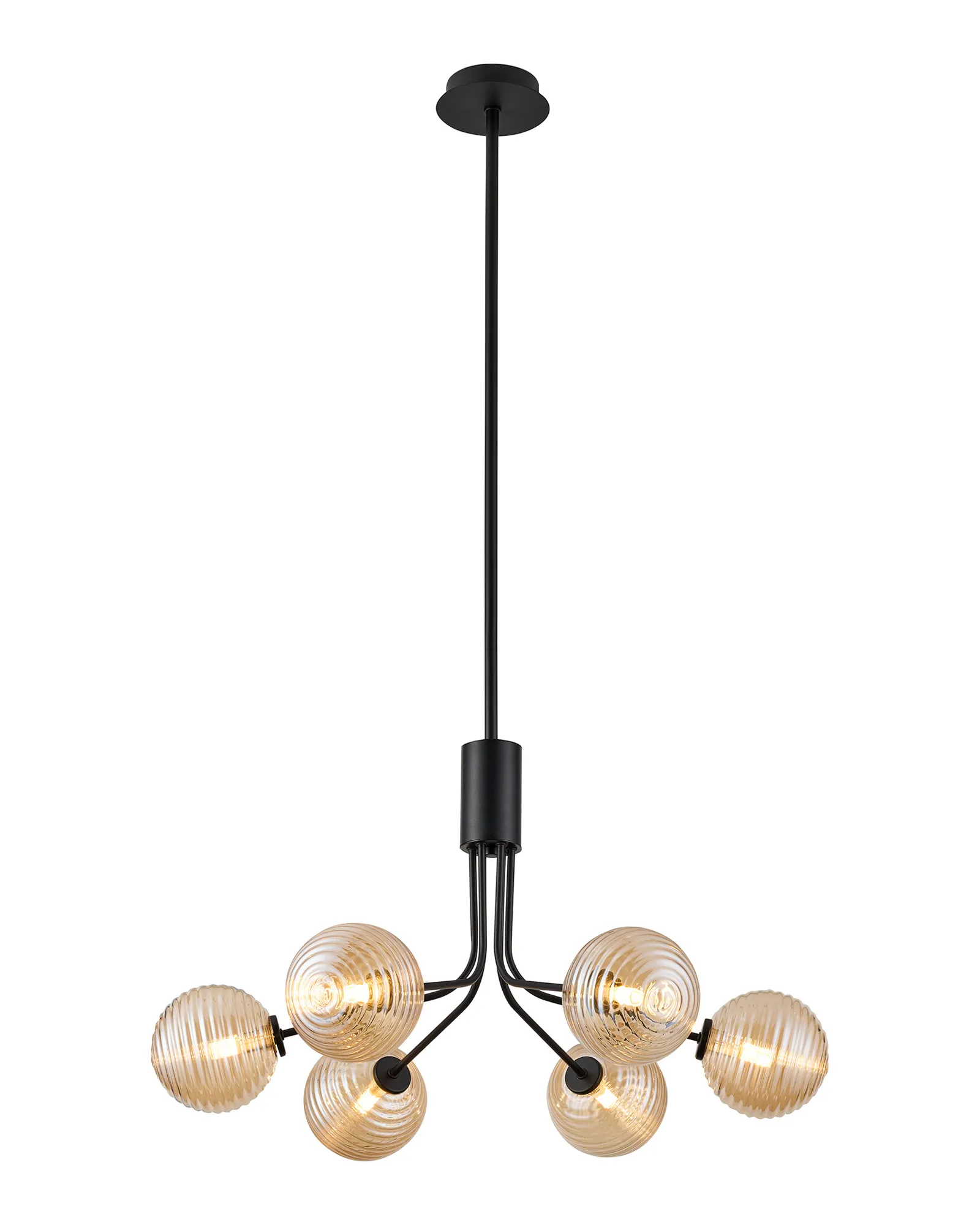 Caledon Fixed Pendant, 6 Light - Various Finishes - Image 6