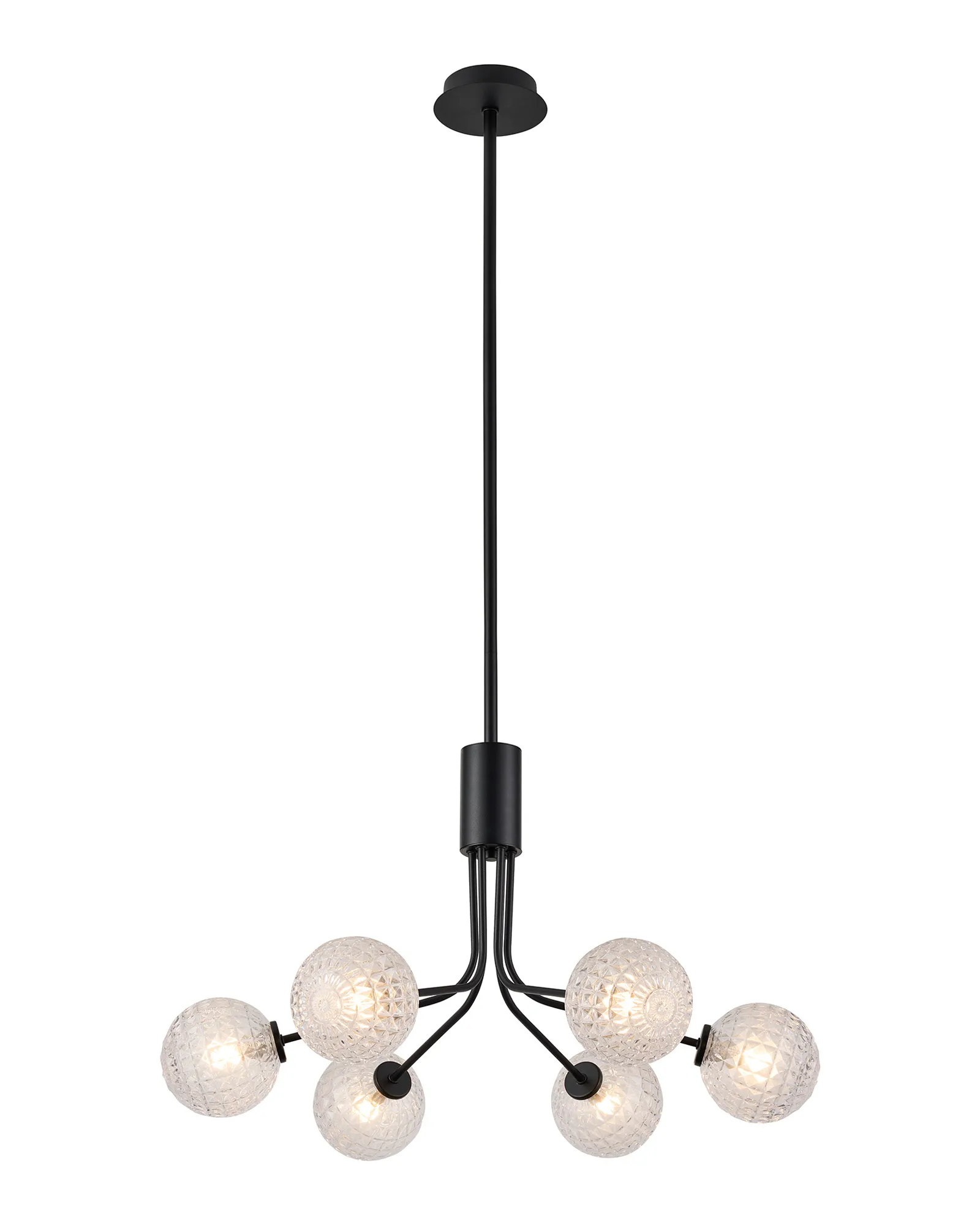 Caledon Fixed Pendant, 6 Light - Various Finishes - Image 8