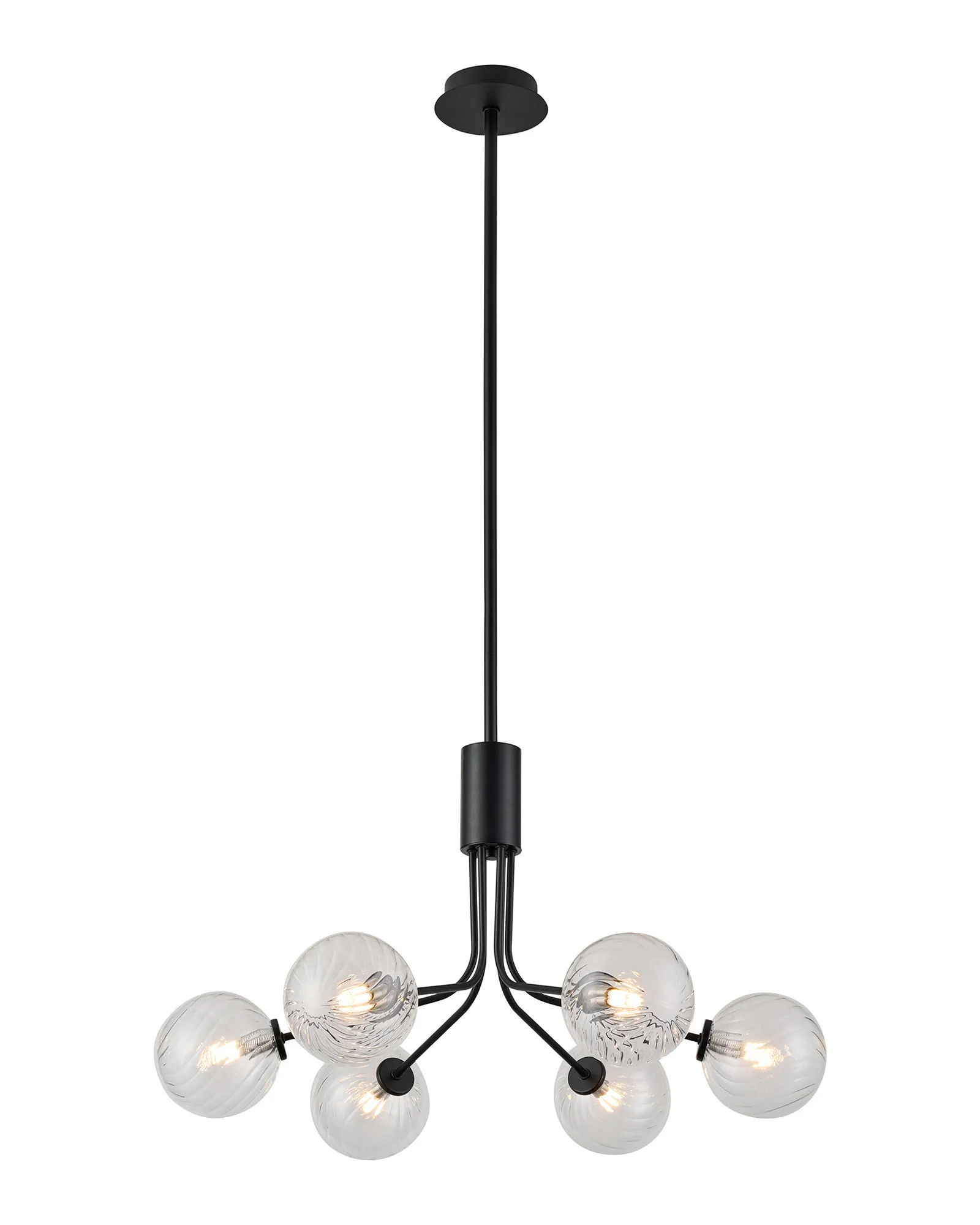 Caledon Fixed Pendant, 6 Light - Various Finishes - Image 9