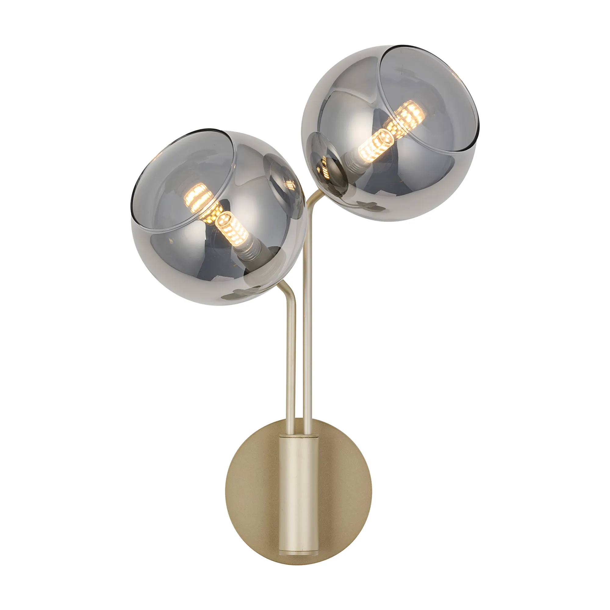 Caledon Wall Light, 2 Light G9 Various Glass Finishes - Image 10