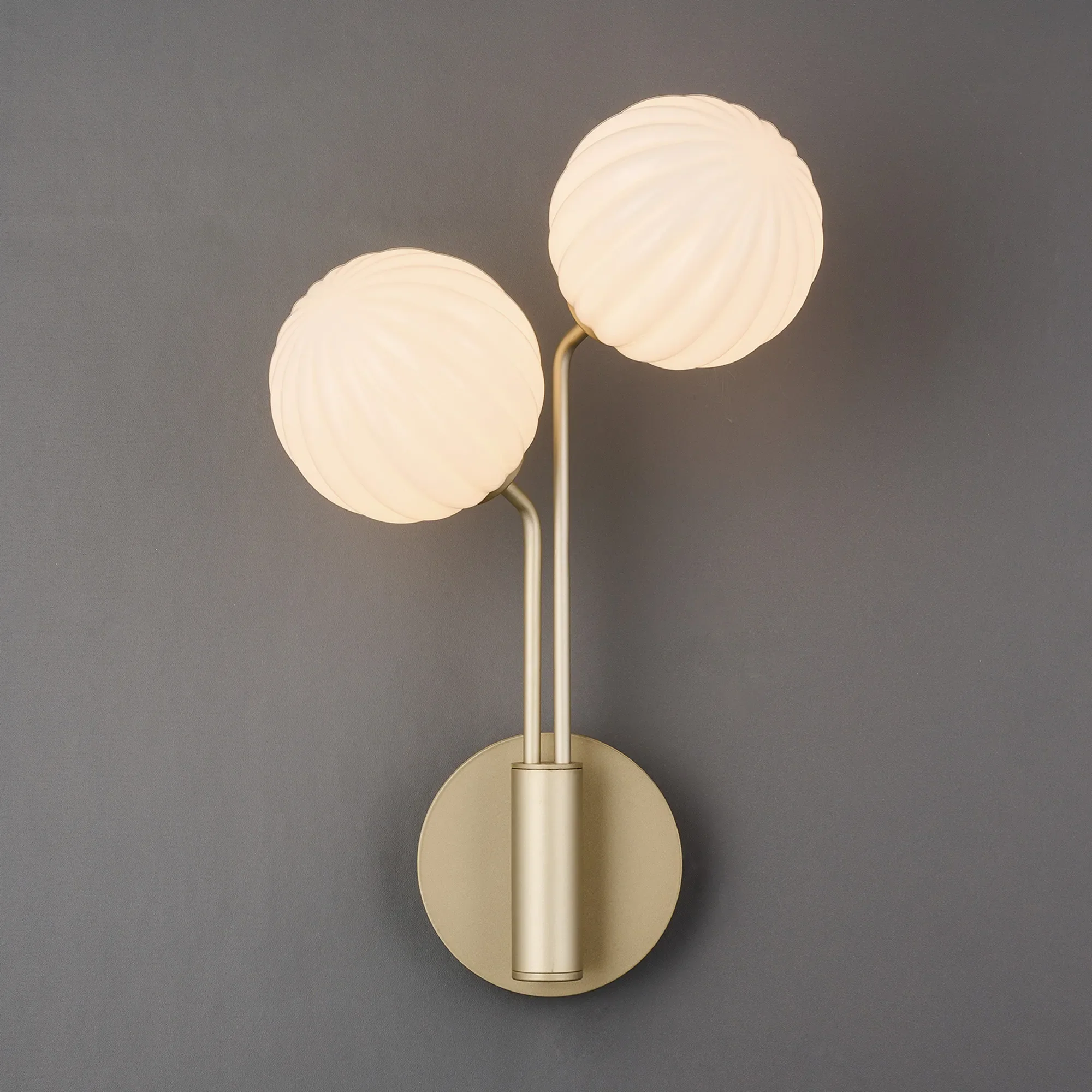 Caledon Wall Light, 2 Light G9 Various Glass Finishes - Image 20