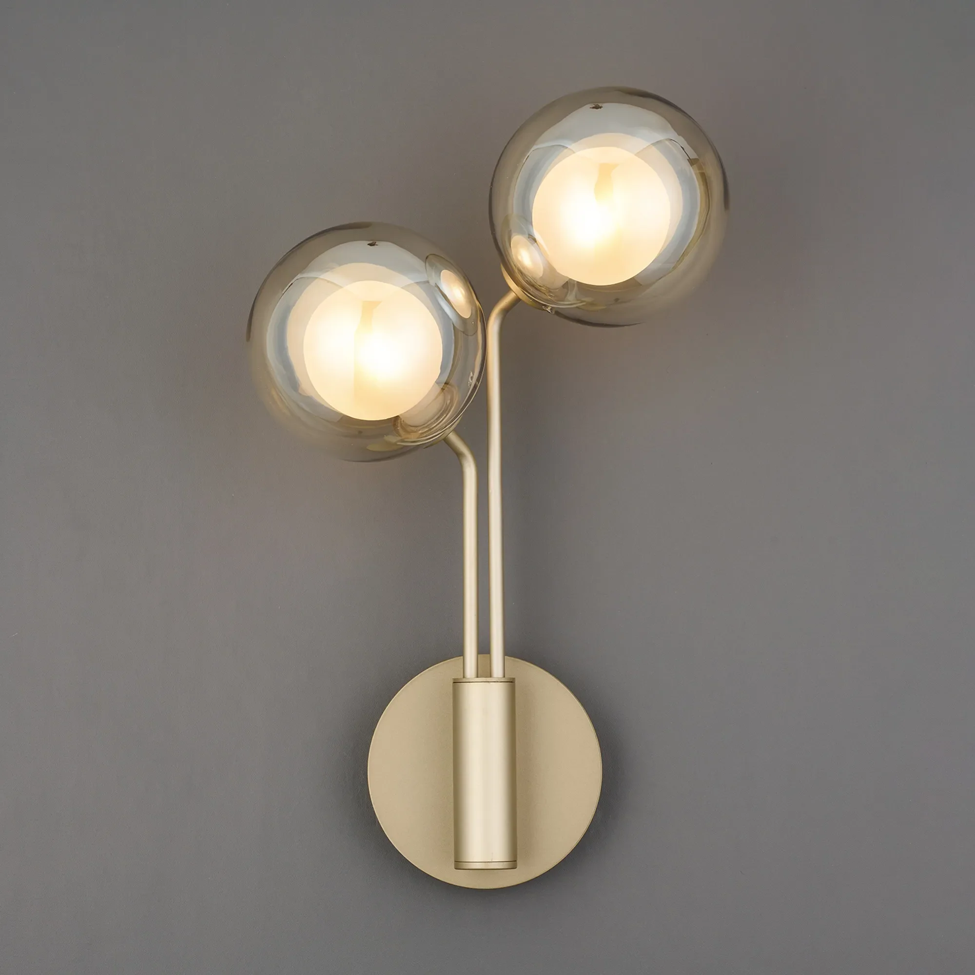 Caledon Wall Light, 2 Light G9 Various Glass Finishes - Image 22