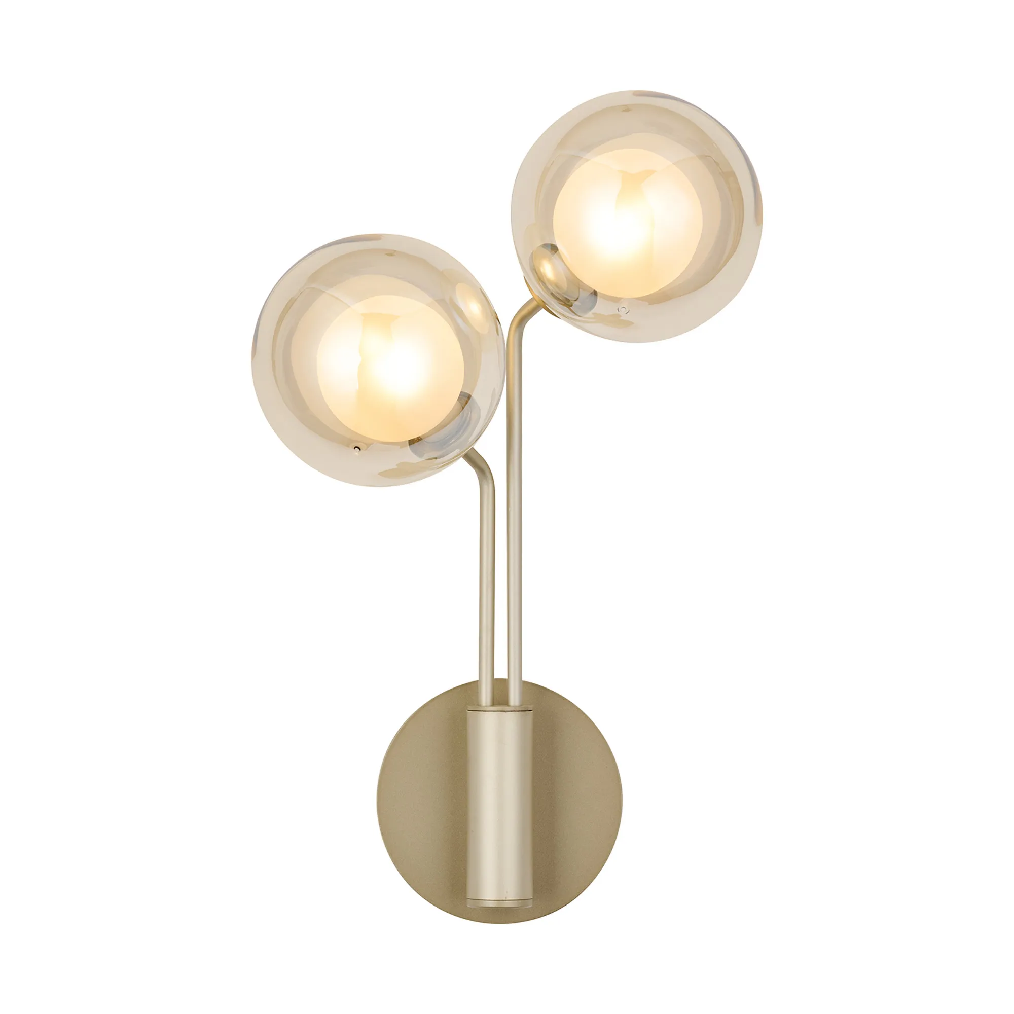 Caledon Wall Light, 2 Light G9 Various Glass Finishes - Image 5