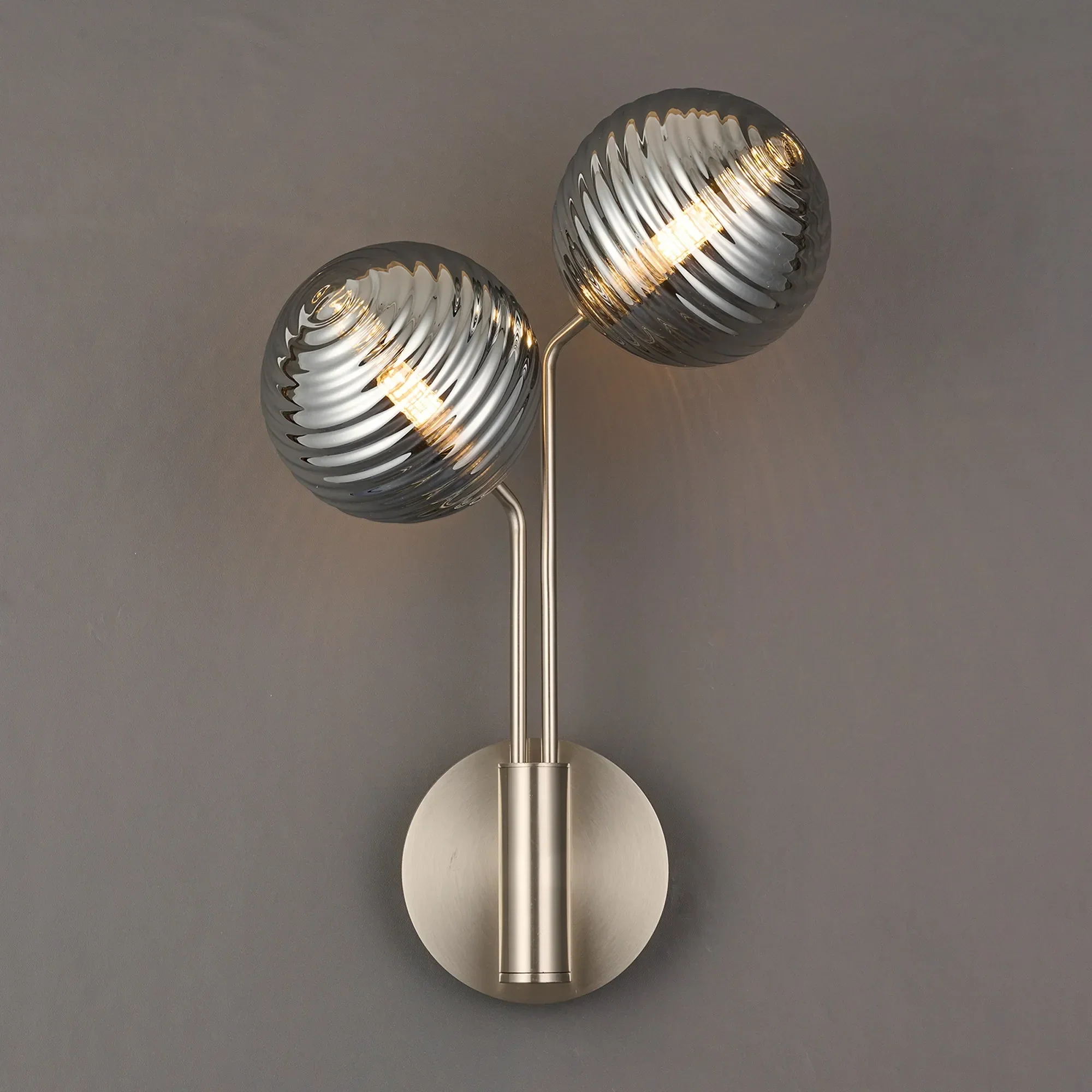 Caledon Wall Light, 2 Light G9 Various Glass Finishes - Image 53