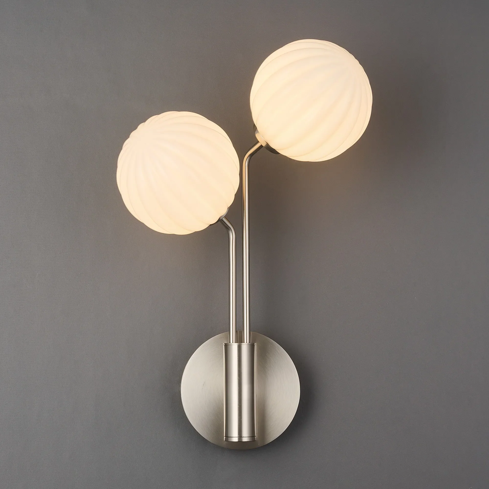 Caledon Wall Light, 2 Light G9 Various Glass Finishes - Image 57