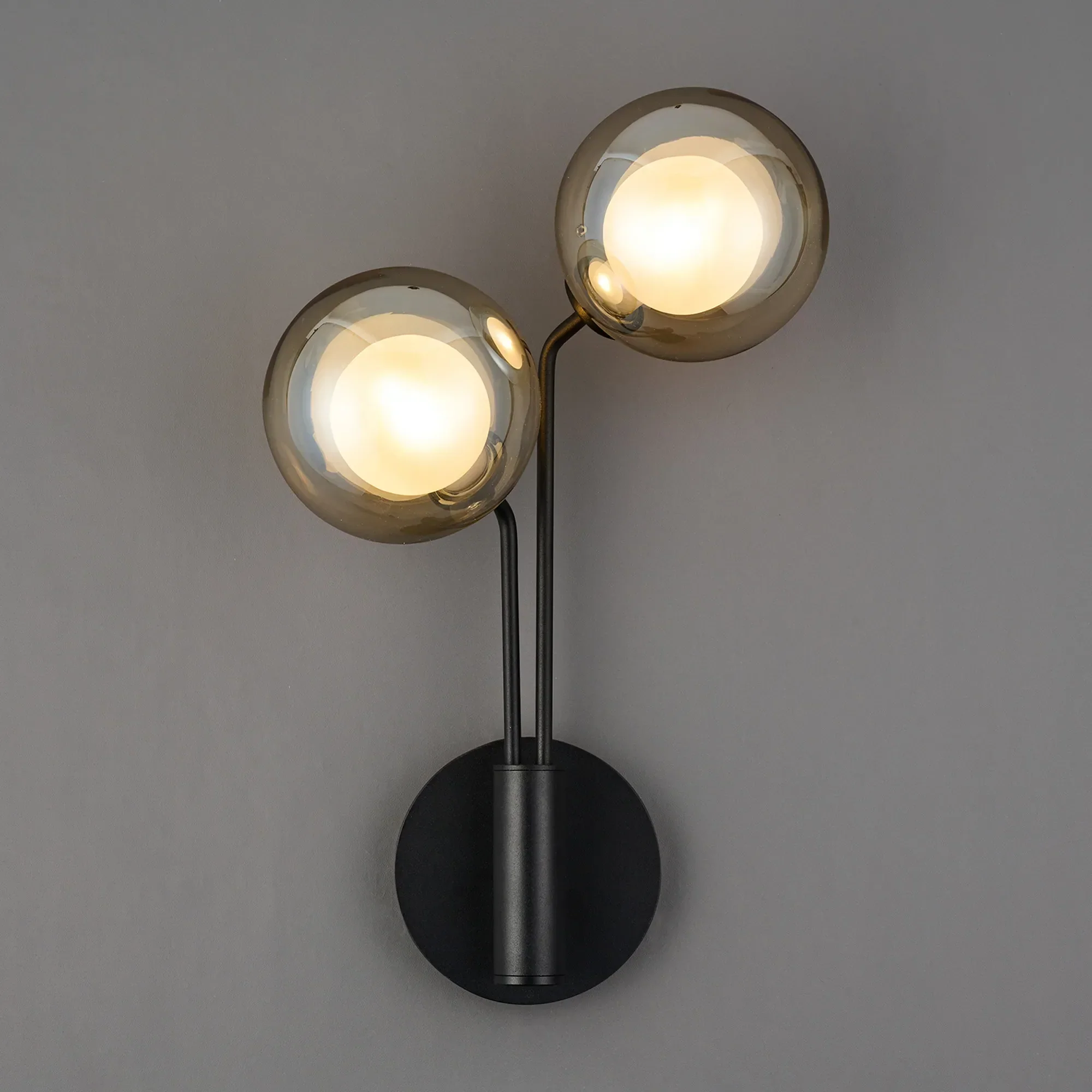 Caledon Wall Light, 2 Light G9 Various Glass Finishes - Image 6