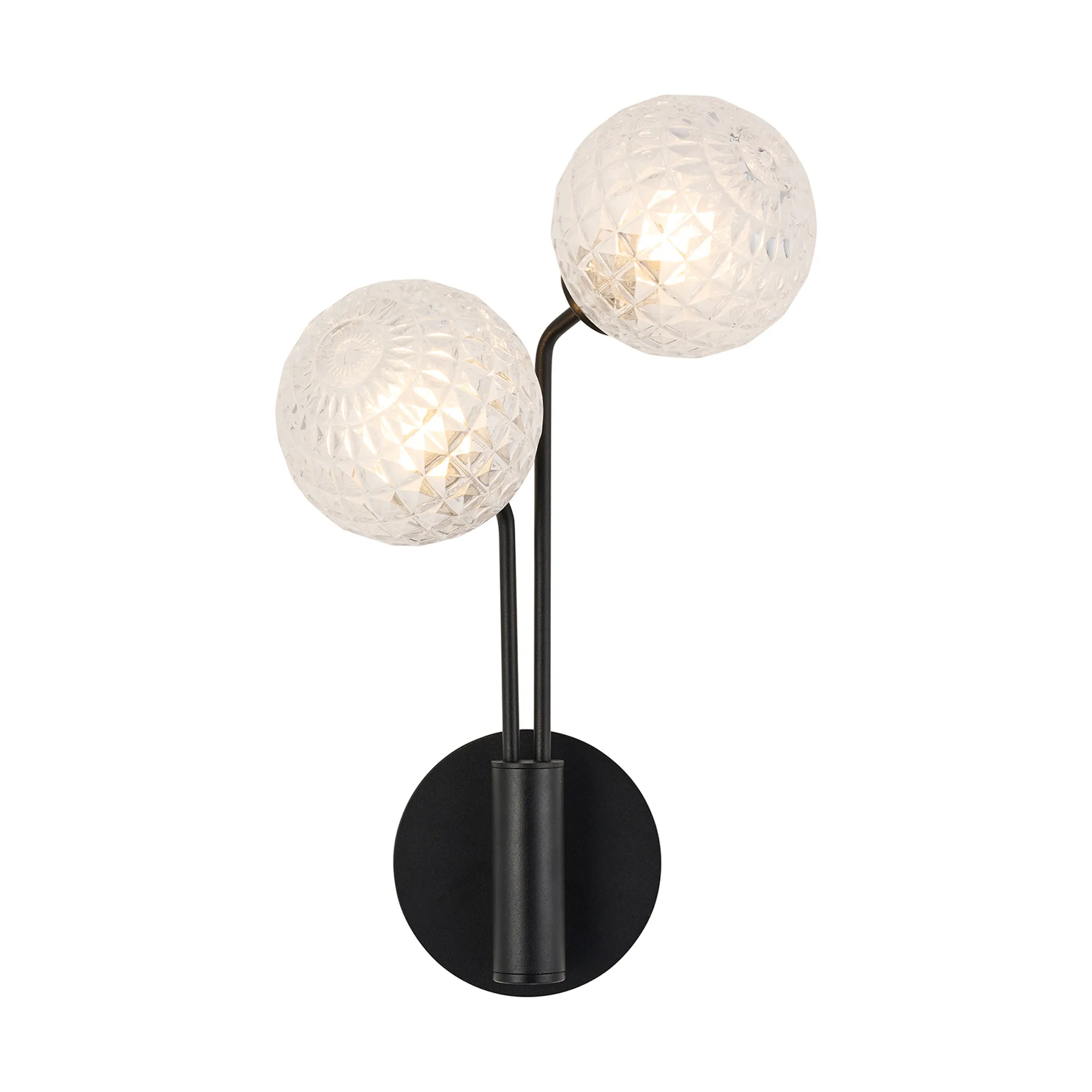 Caledon Wall Light, 2 Light G9 Various Glass Finishes - Image 67