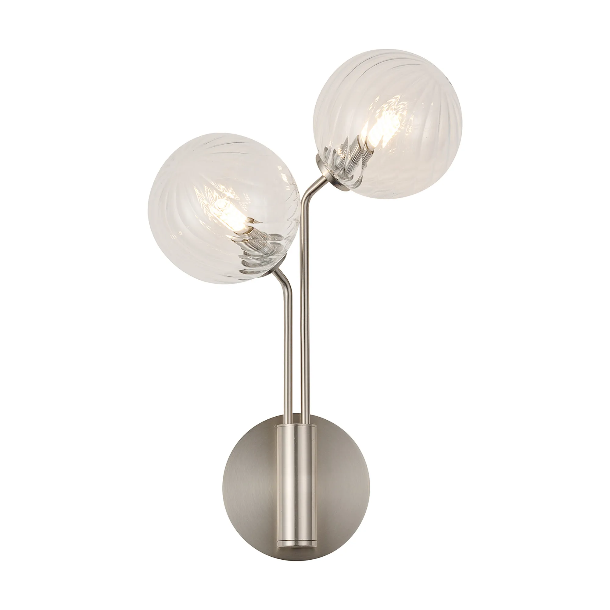 Caledon Wall Light, 2 Light G9 Various Glass Finishes - Image 69