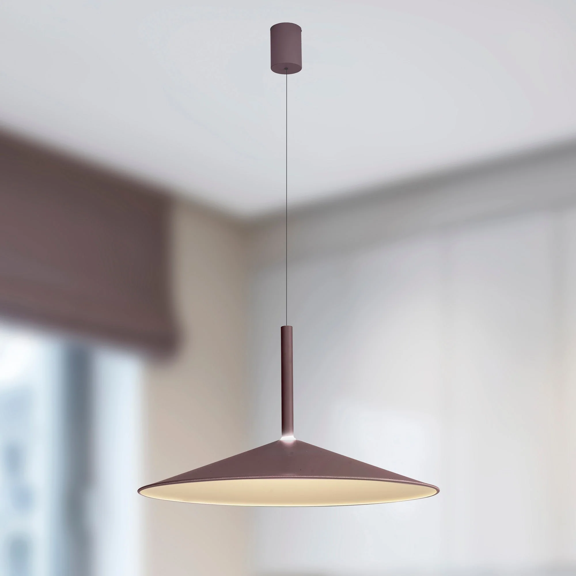 Calice LED Rise and Fall Pendant - Various Colours & Sizes - Image 3