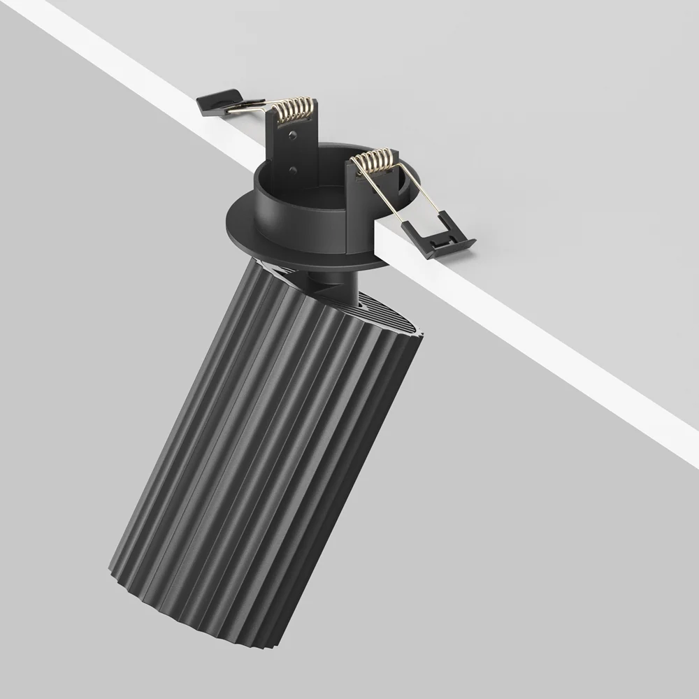 Calipso 10W Recessed Light- Brass/ Black/ White Finish - Image 4