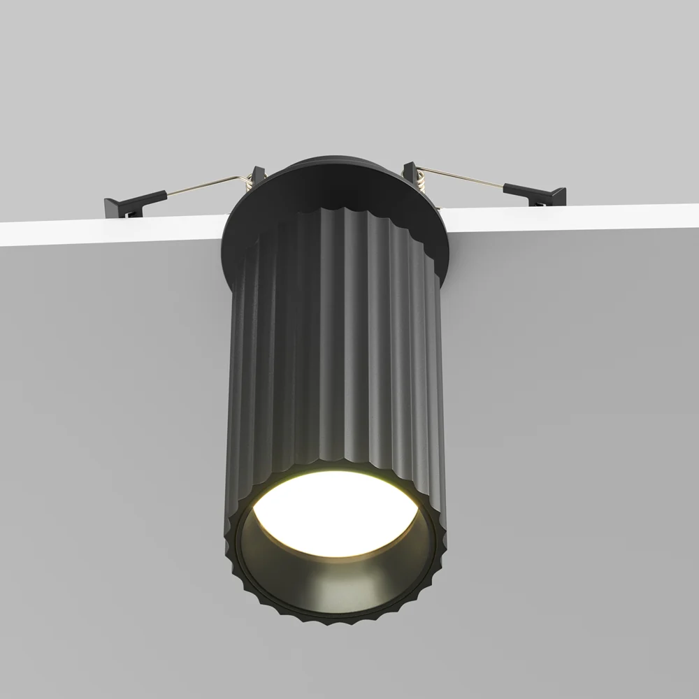 Calipso 10W Recessed Light- Brass/ Black/ White Finish - Image 6