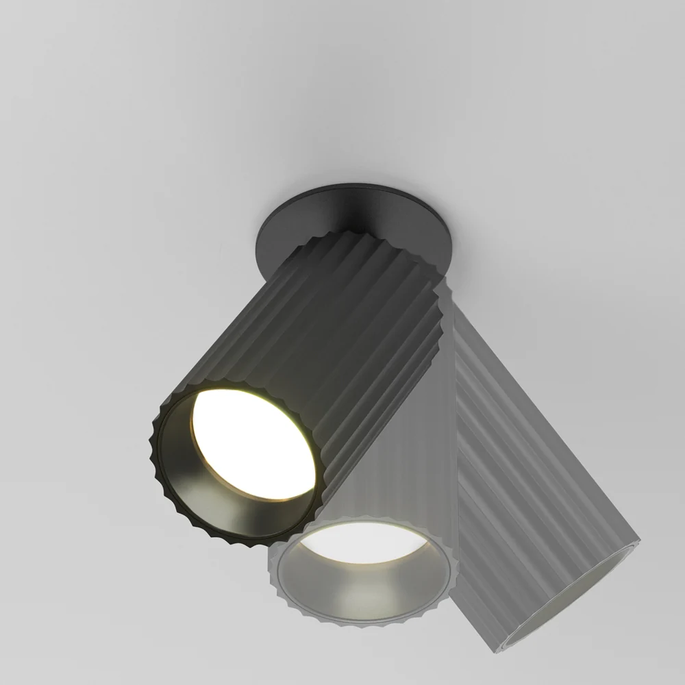 Calipso 10W Recessed Light- Brass/ Black/ White Finish - Image 7
