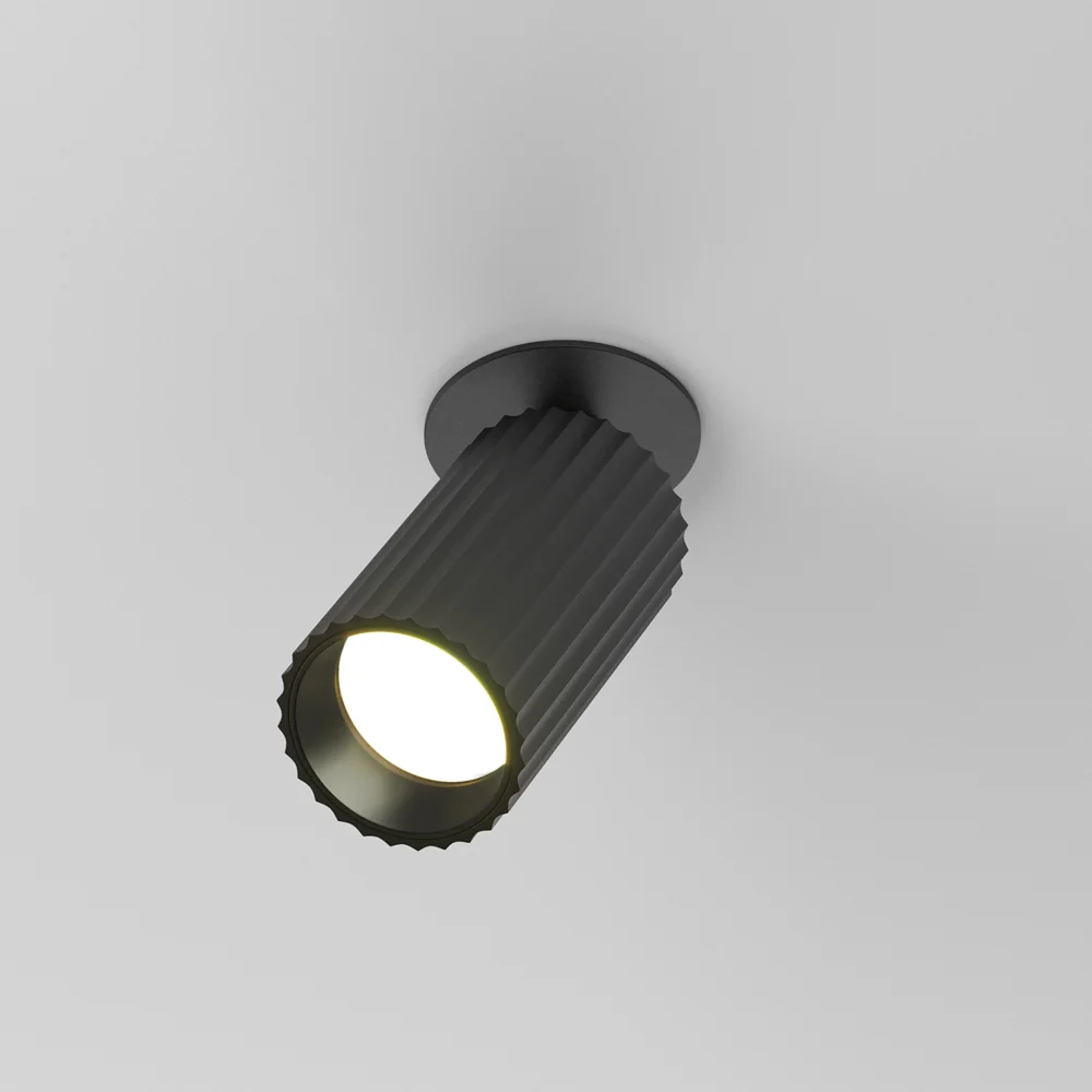 Calipso 10W Recessed Light- Brass/ Black/ White Finish - Image 8