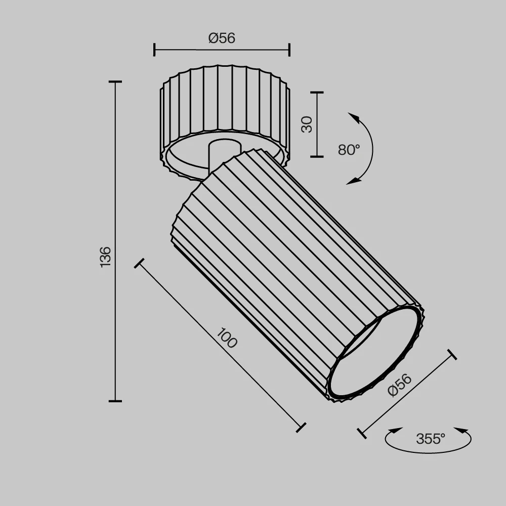 Calipso Directional Spotlight- Various Colors - Image 17