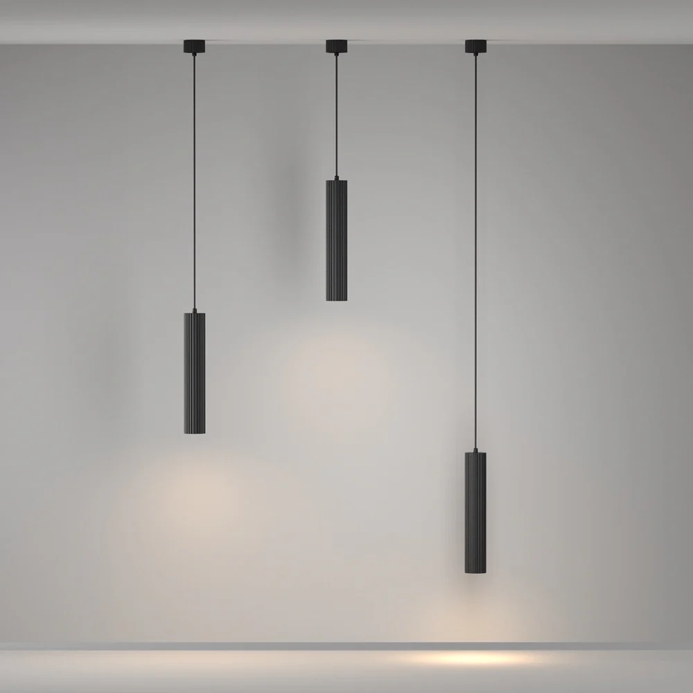 Calipso Pendant- Black/ White Finish - Image 11