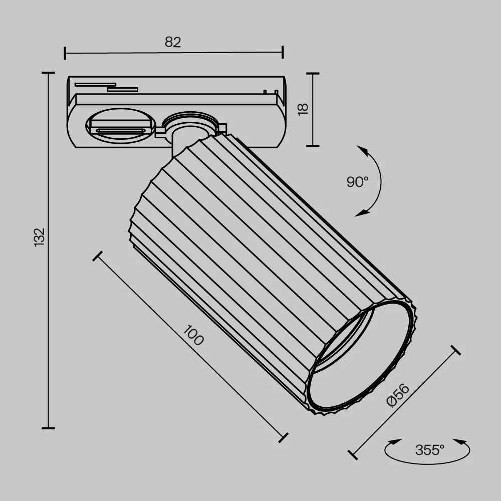 Calipso Unity Track Lighting GU10 - Image 25