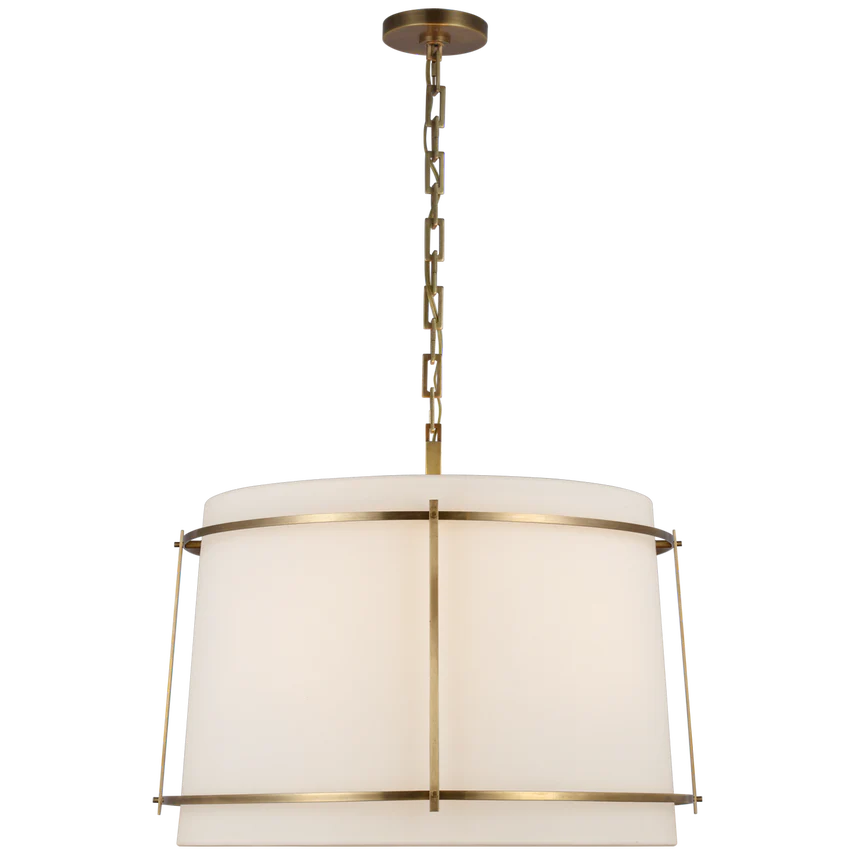 Callaway Small/ Large Hanging Shade - Antique Brass & Bronze Finishes - Image 2
