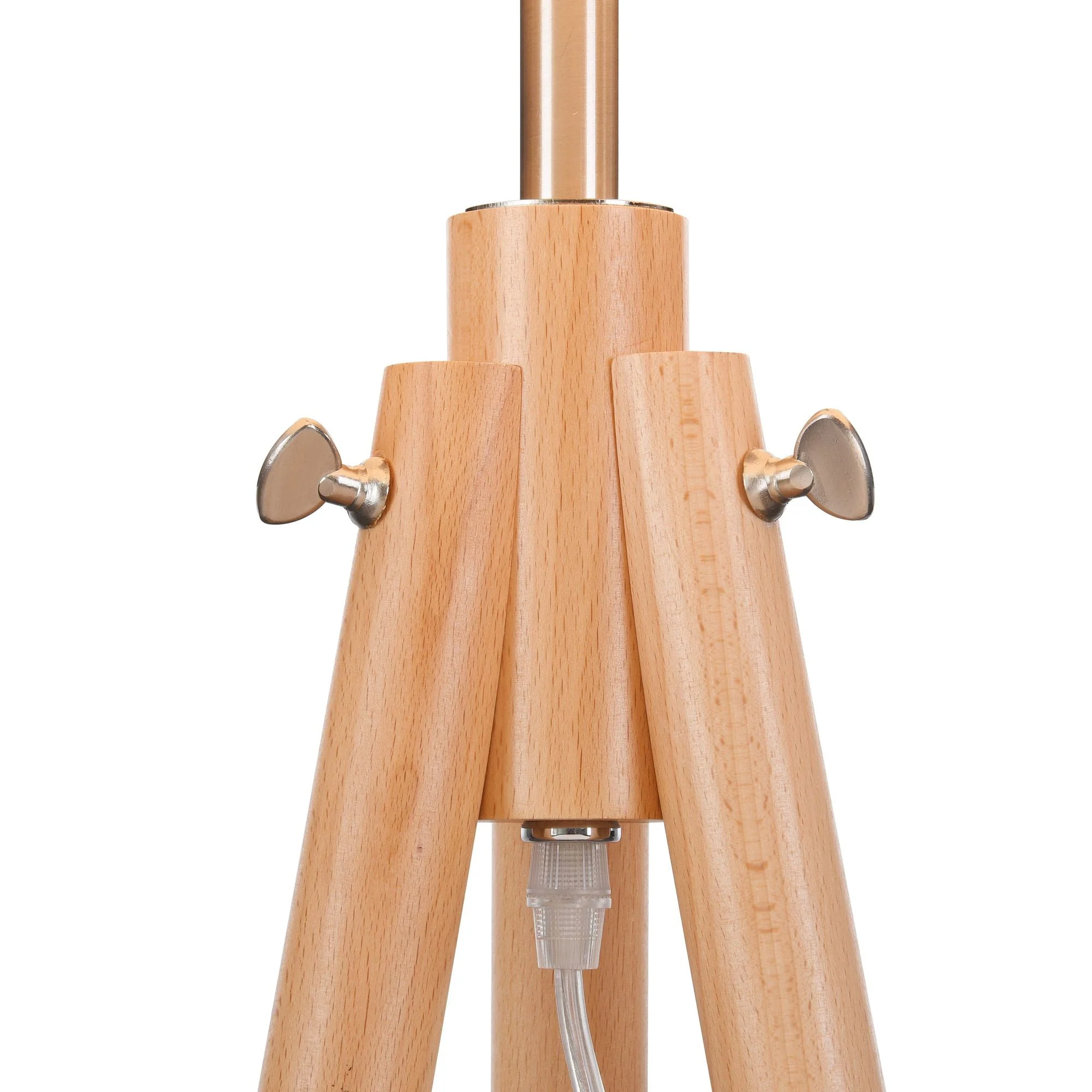 Calvin Floor lamp E27 - Beige/Black Finish - Image 5