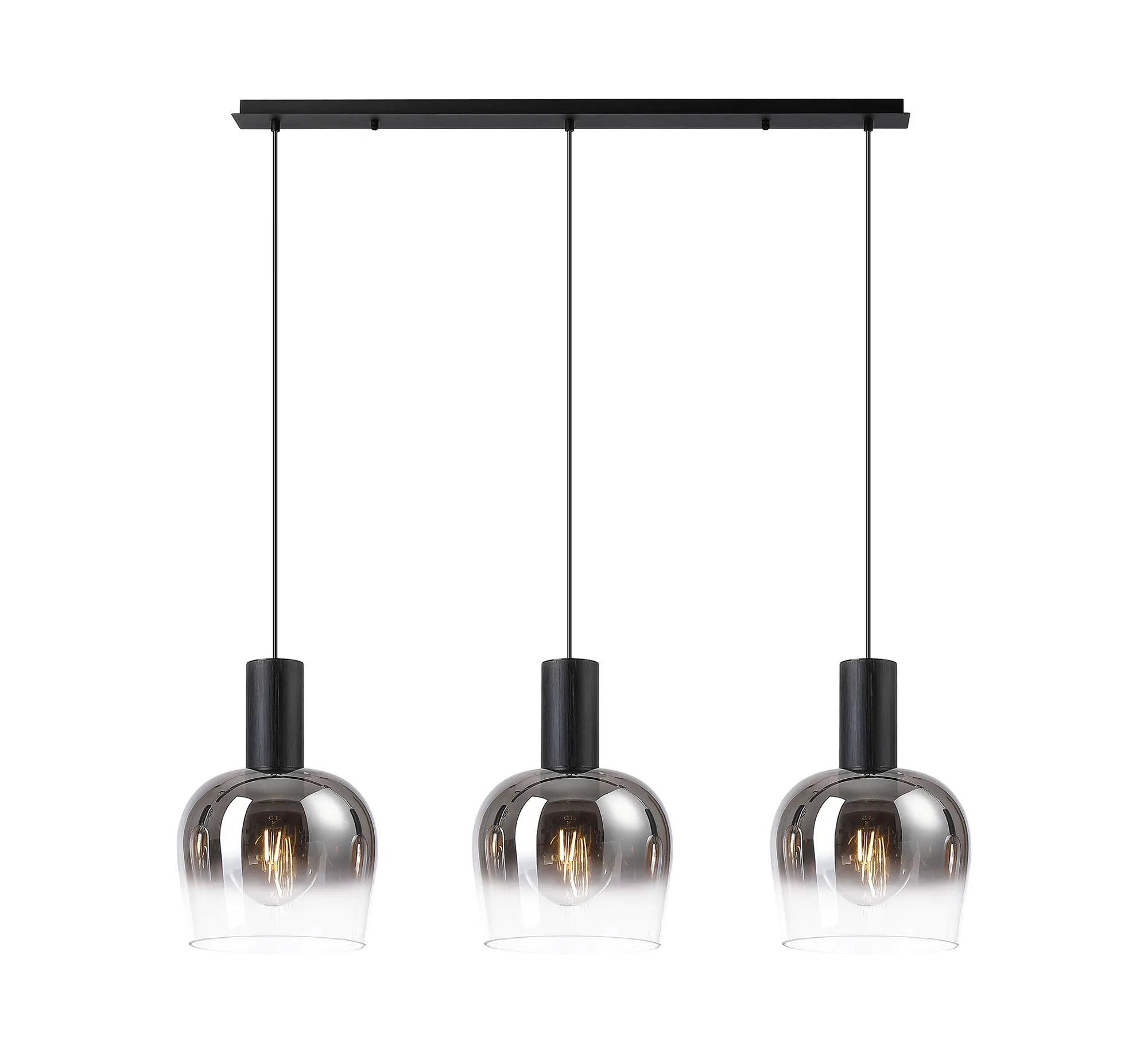 Camden 3Lt Linear Pendant- Various Sizes & Finishes - Image 10