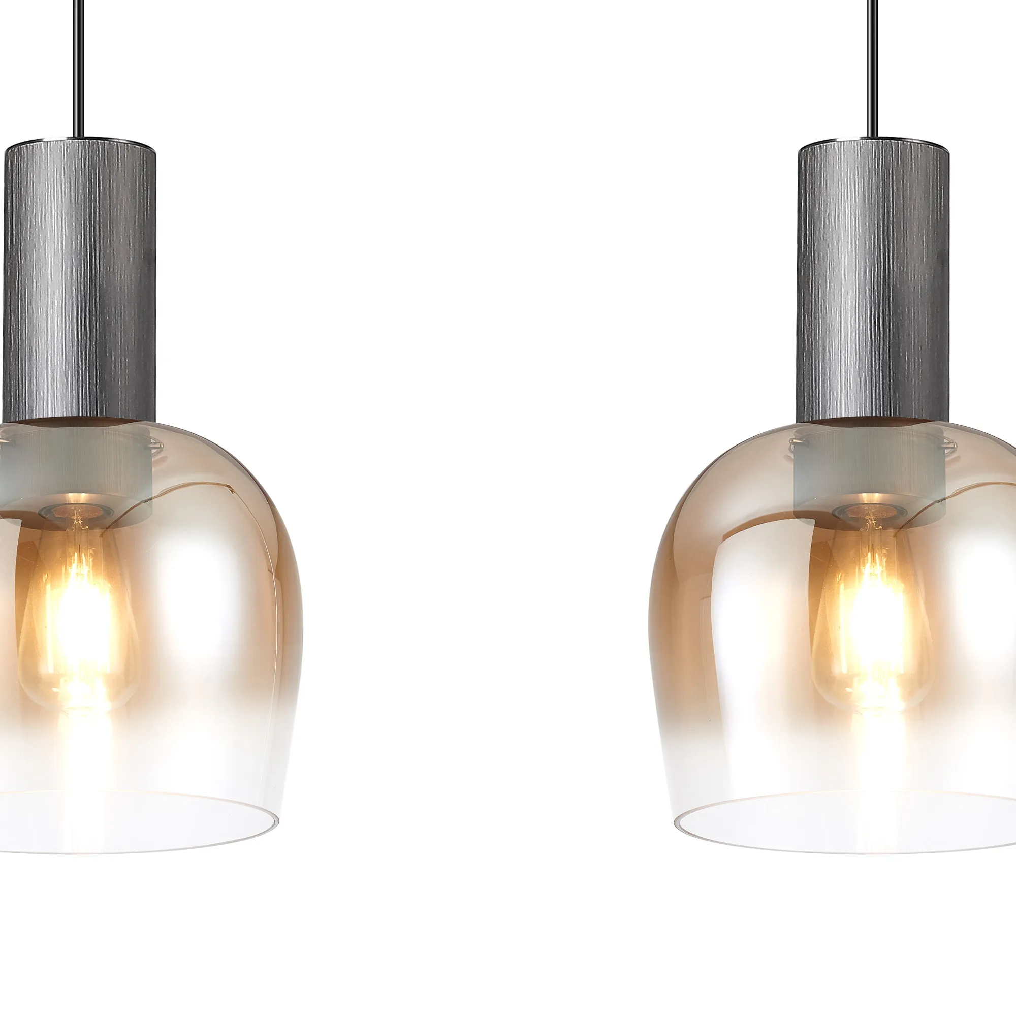 Camden 3Lt Linear Pendant- Various Sizes & Finishes - Image 18