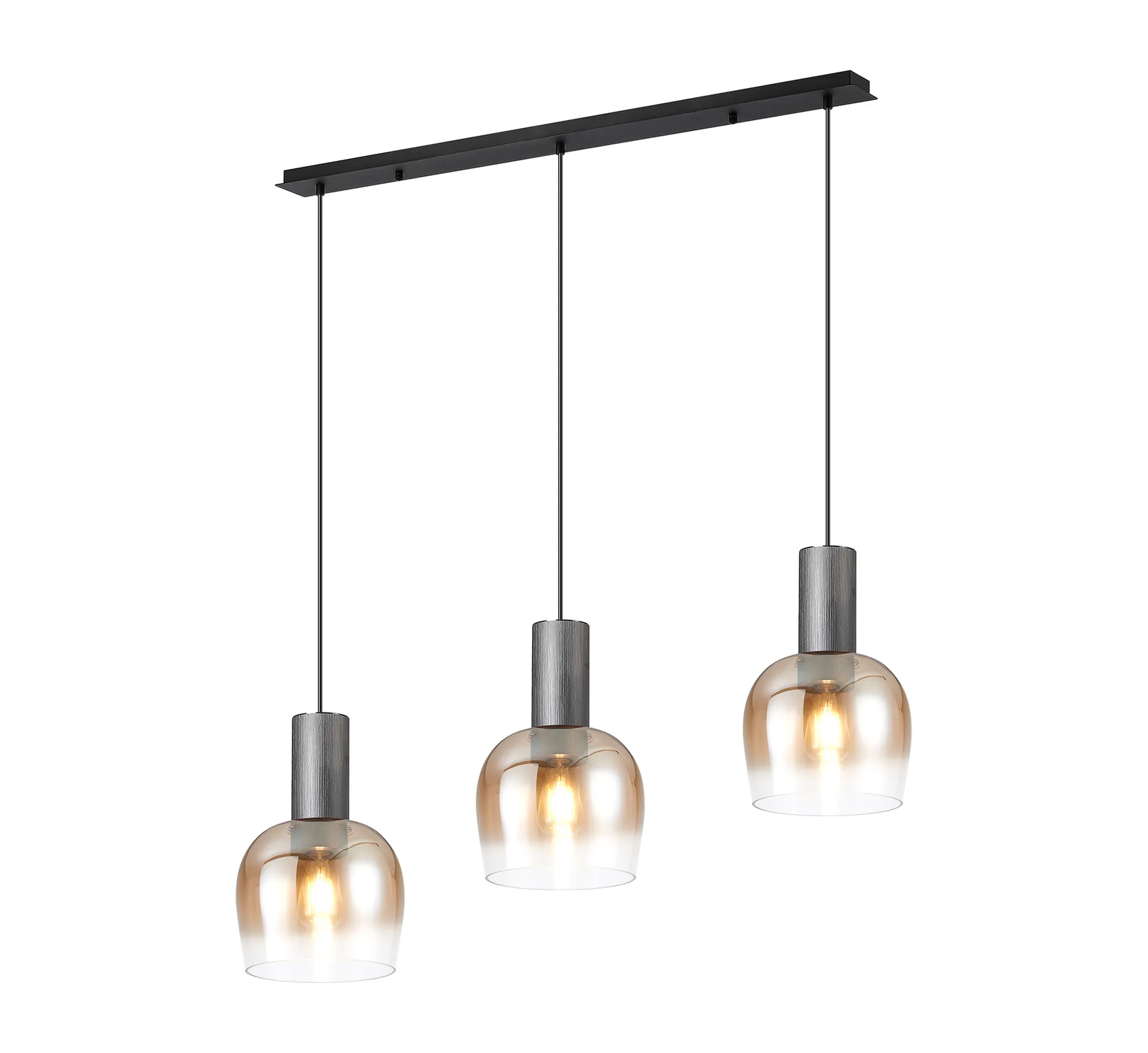 Camden 3Lt Linear Pendant- Various Sizes & Finishes - Image 19