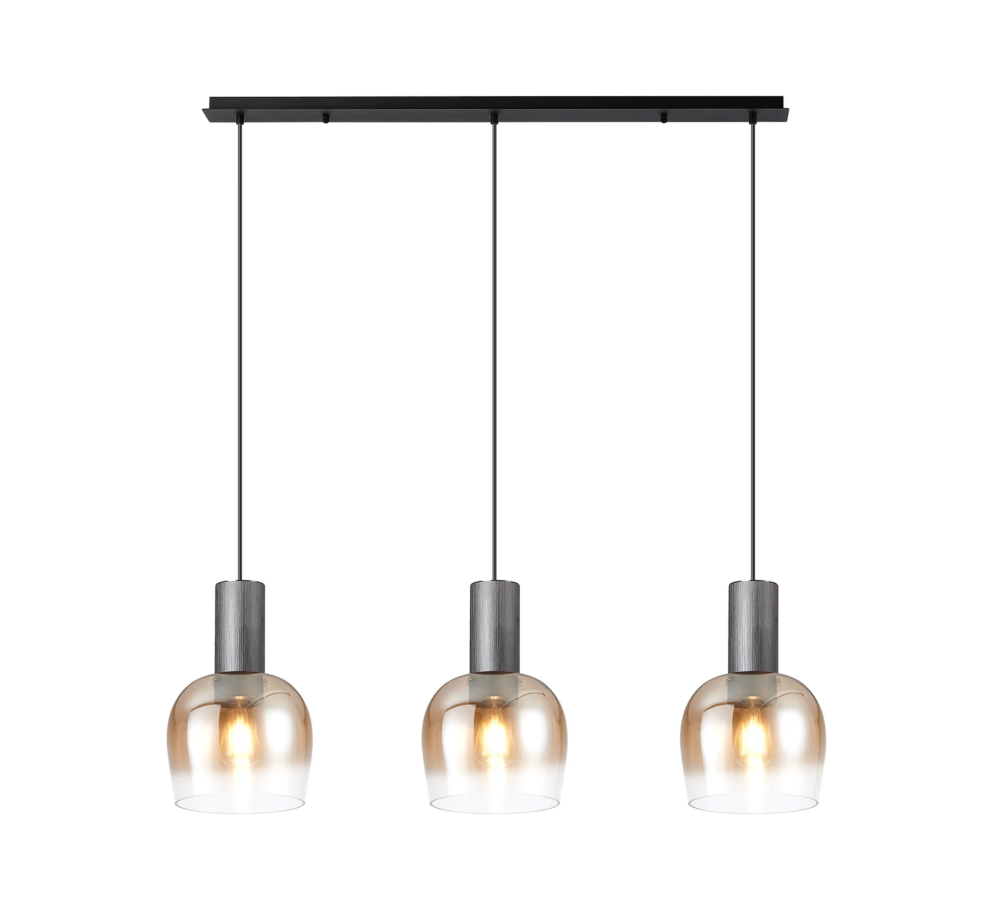 Camden 3Lt Linear Pendant- Various Sizes & Finishes - Image 21