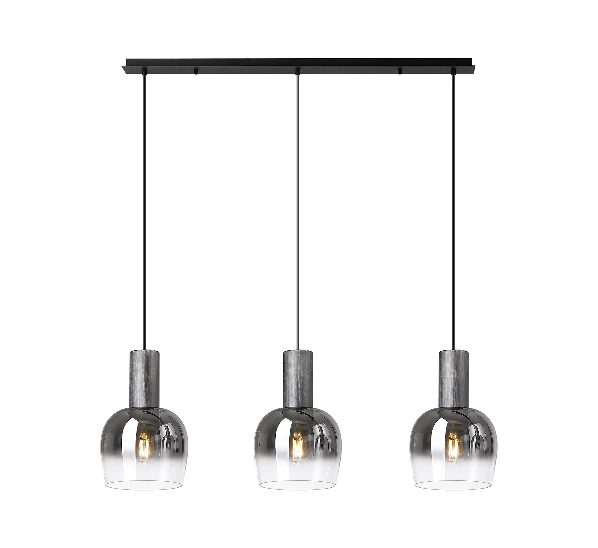 Camden 3Lt Linear Pendant- Various Sizes & Finishes - Image 3