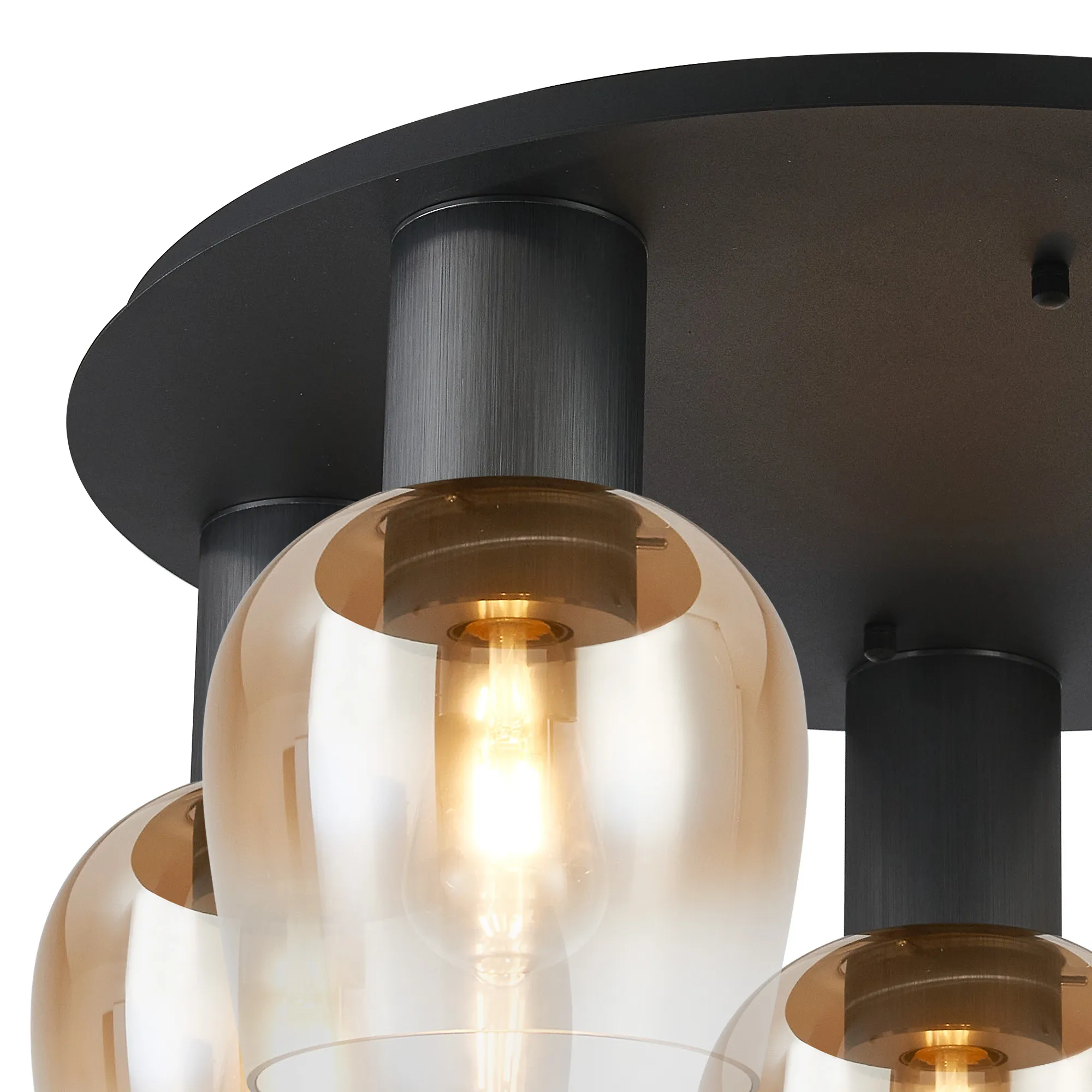 Camden 3/5Lt Round Semi- Flush Ceiling Light - Various Sizes & Colors - Image 10