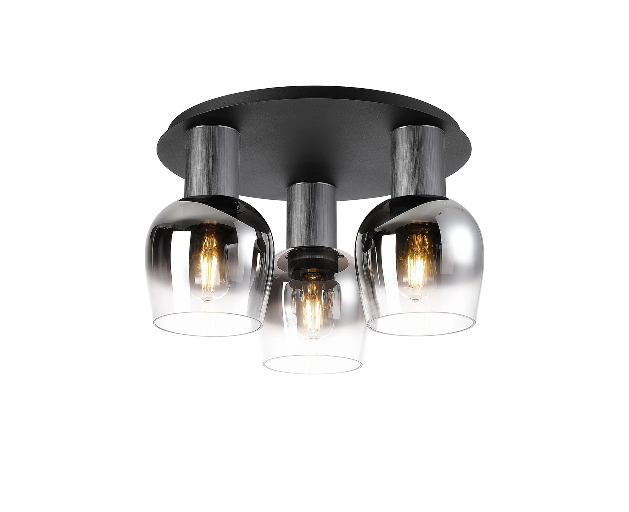 Camden 3/5Lt Round Semi- Flush Ceiling Light - Various Sizes & Colors - Image 20