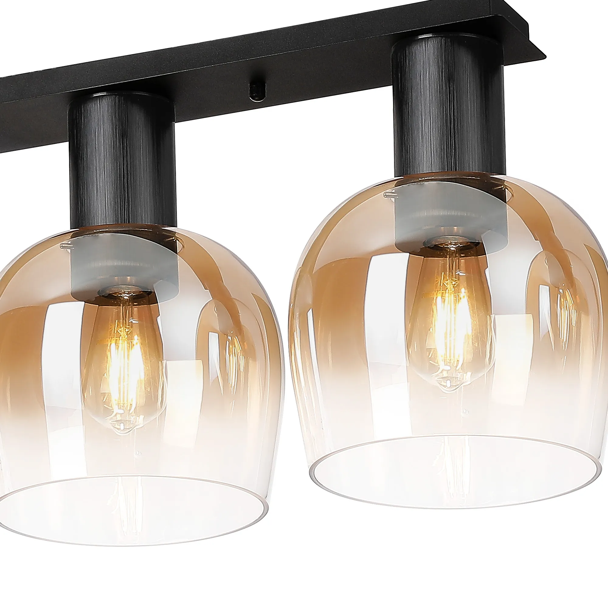Camden Linear Semi-Flush Ceiling Light - Various Finishes - Image 4