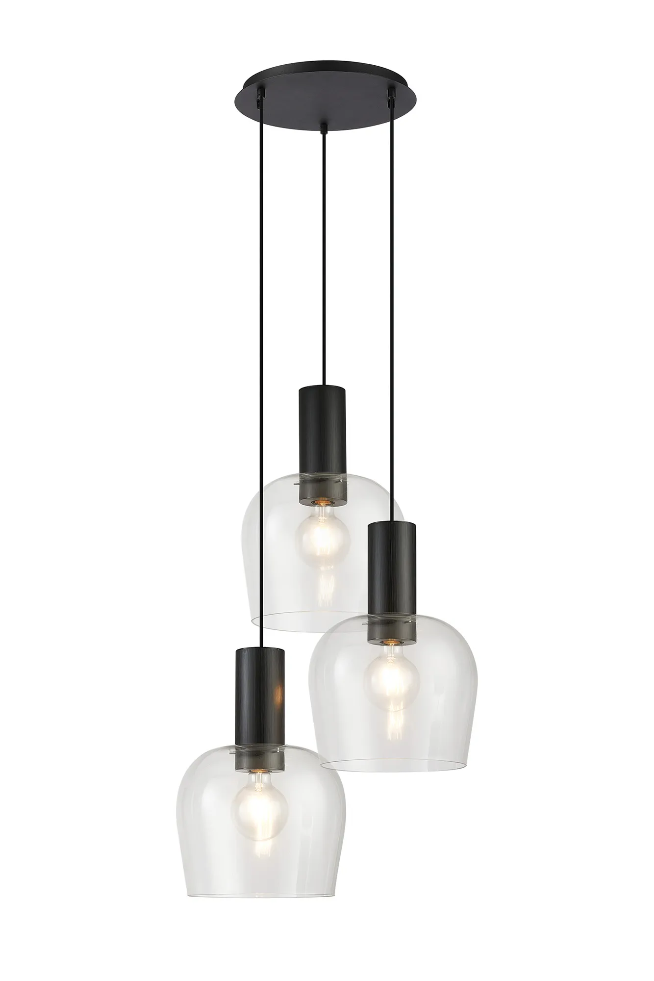 Camden 3/5 Lt Round Pendant In Various Finishes - Image 10