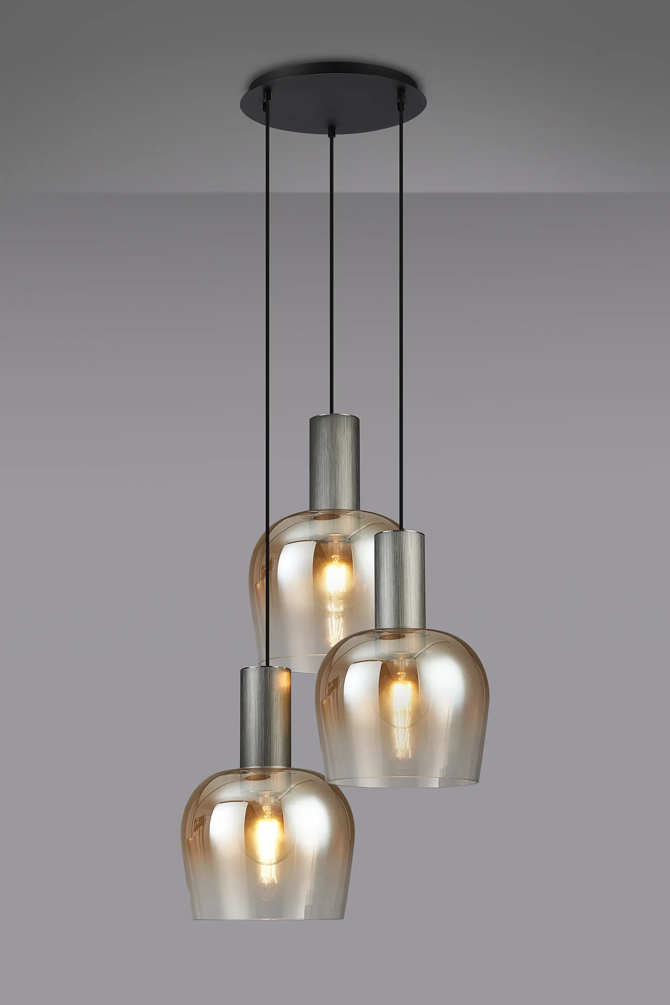 Camden 3/5 Lt Round Pendant In Various Finishes - Image 11
