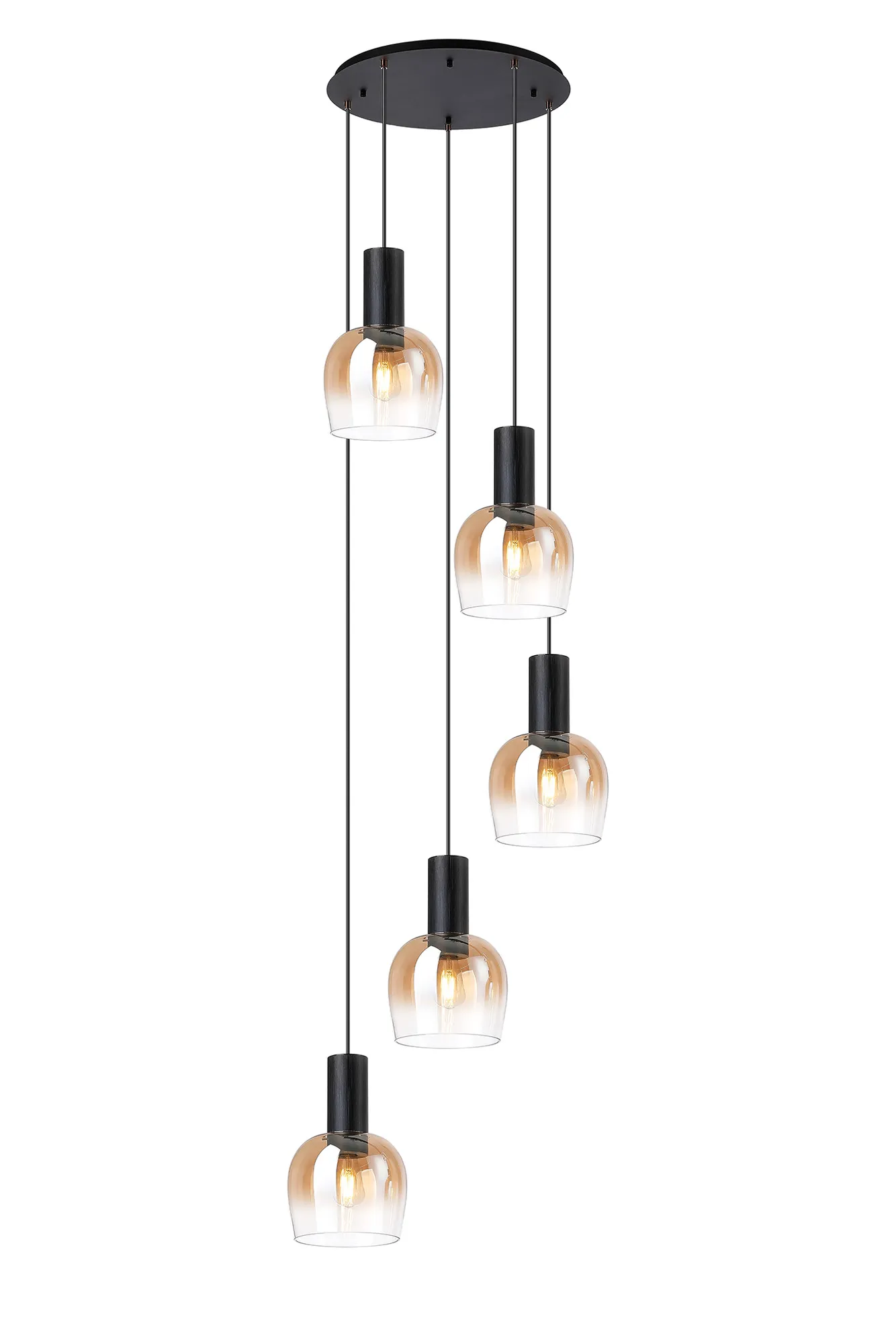 Camden 3/5 Lt Round Pendant In Various Finishes - Image 24
