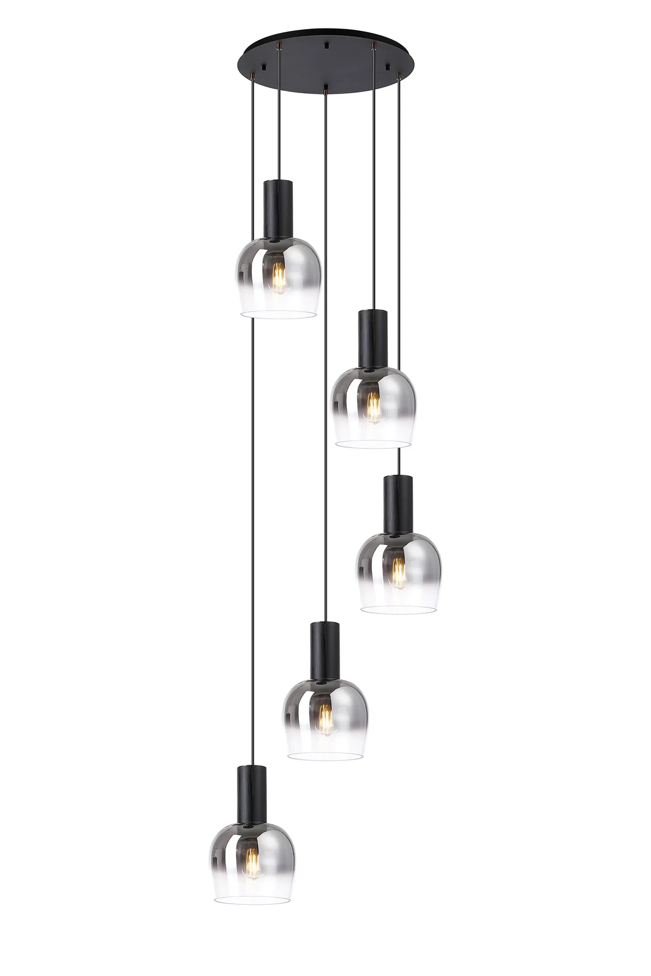 Camden 3/5 Lt Round Pendant In Various Finishes - Image 25