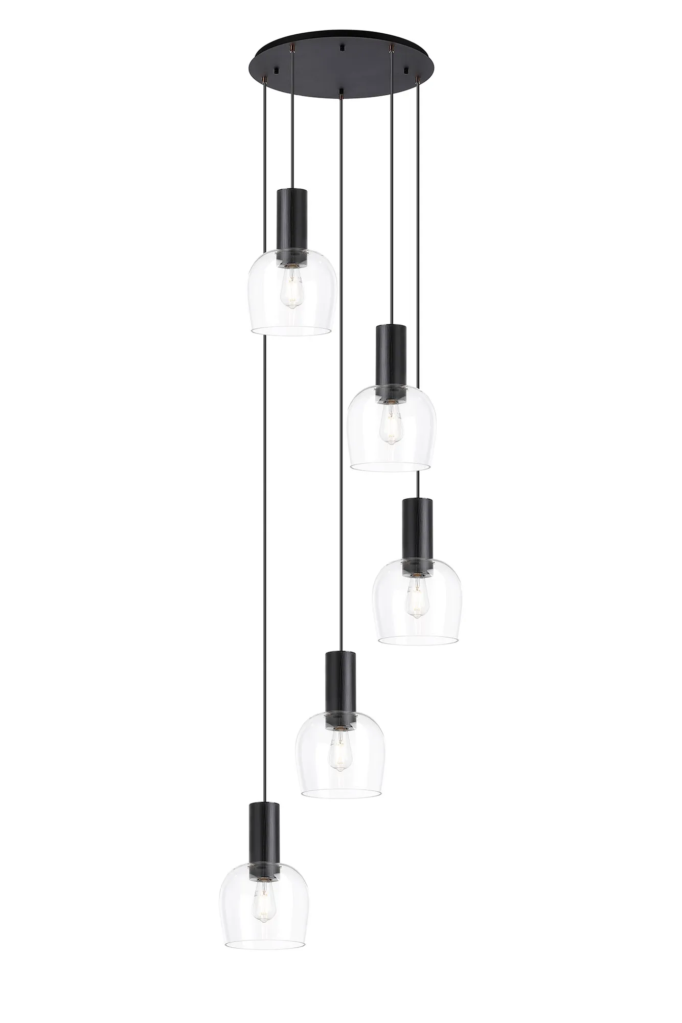 Camden 3/5 Lt Round Pendant In Various Finishes - Image 26