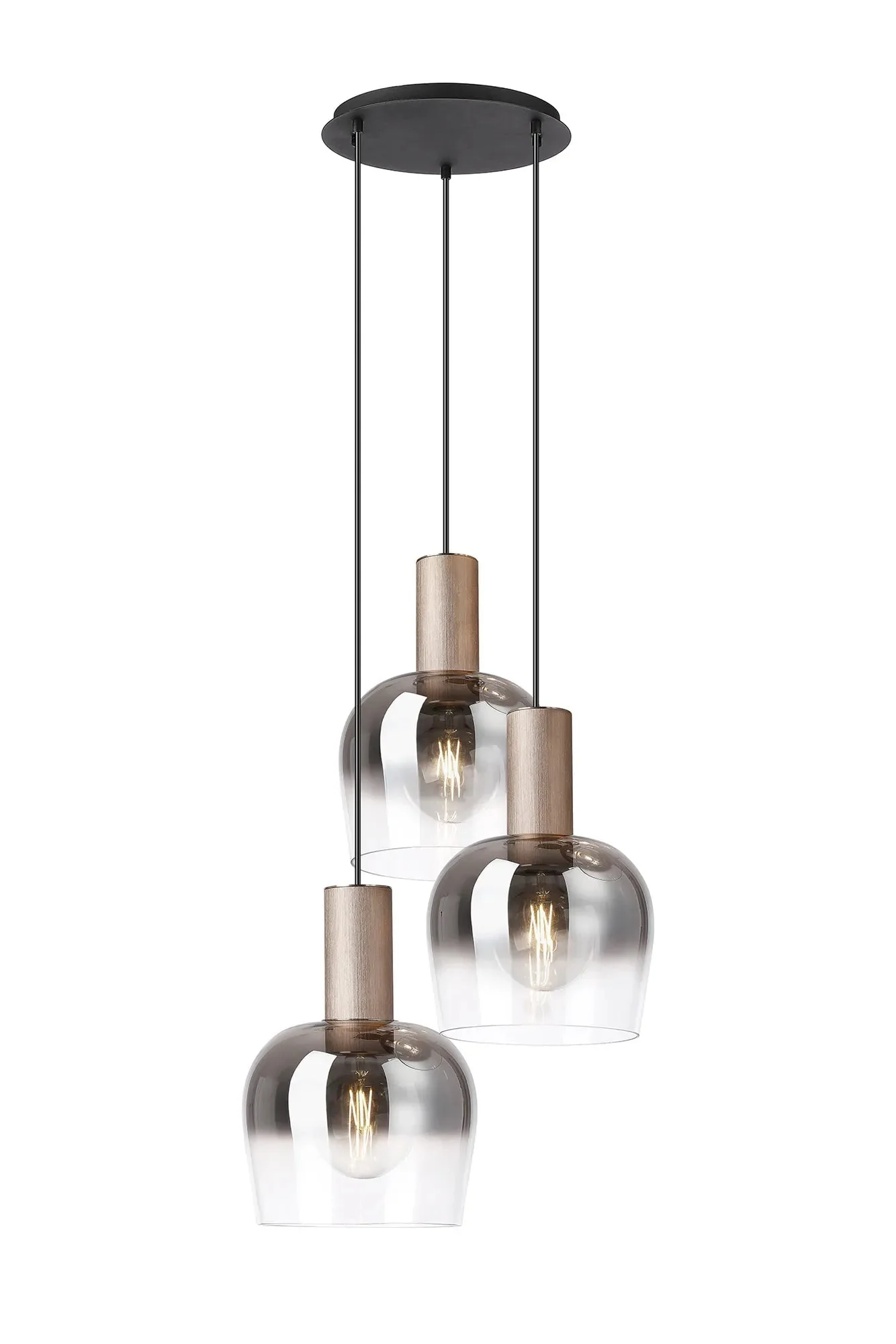 Camden 3/5 Lt Round Pendant In Various Finishes - Image 3