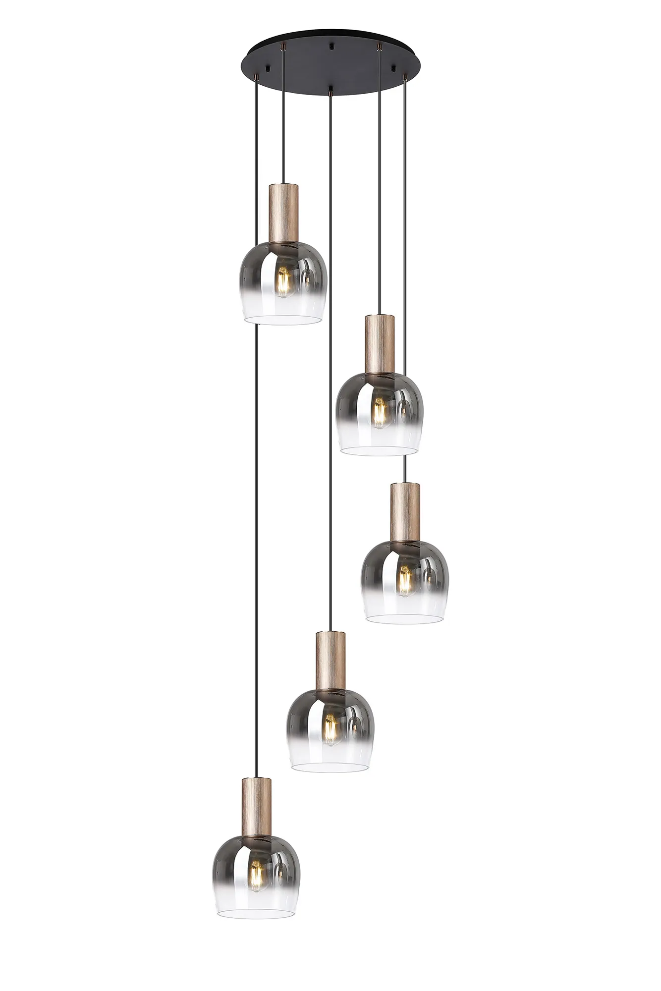 Camden 3/5 Lt Round Pendant In Various Finishes - Image 31