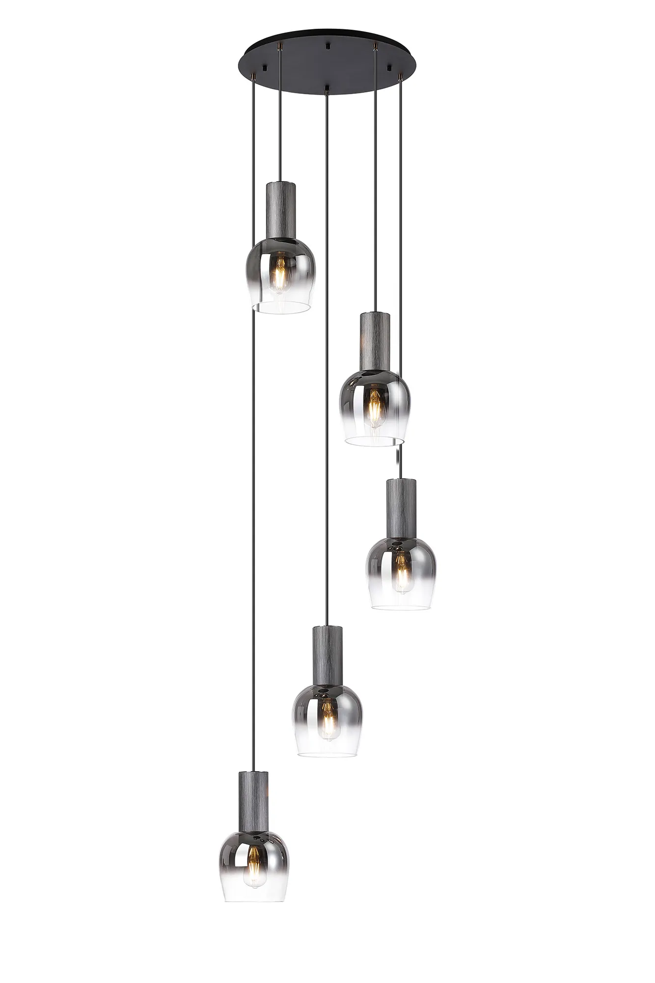 Camden 3/5 Lt Round Pendant In Various Finishes - Image 35