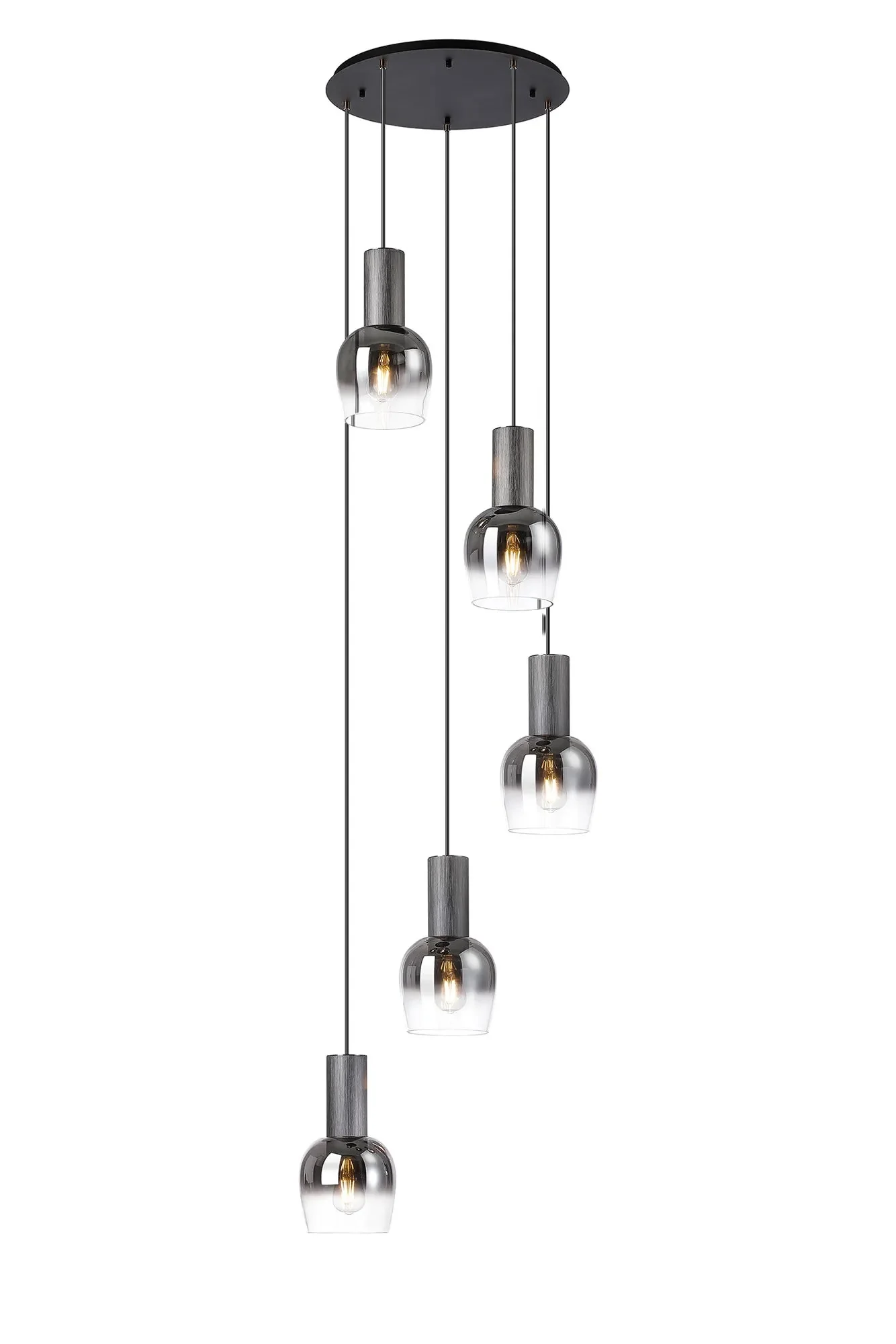 Camden 3/5 Lt Round Pendant In Various Finishes - Image 5