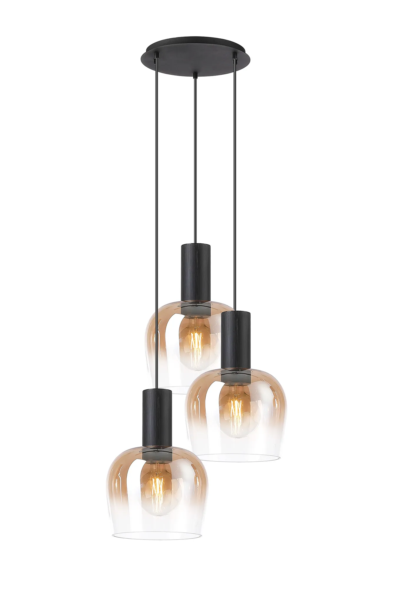 Camden 3/5 Lt Round Pendant In Various Finishes - Image 8
